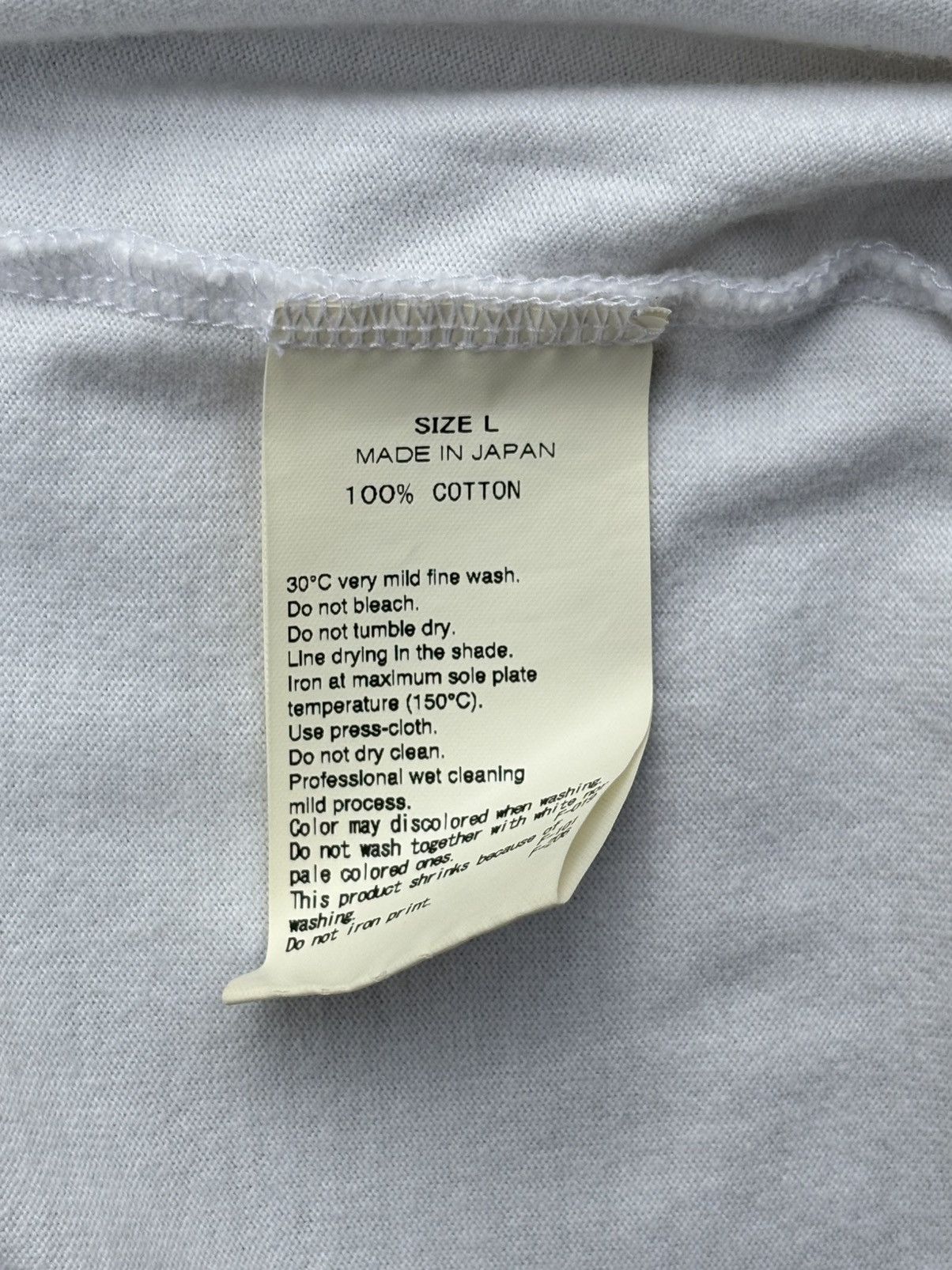 THE CONVENI The Conveni “GINZA” Print White T-shirt Size US L / EU 52-54 / 3 - 6 Thumbnail