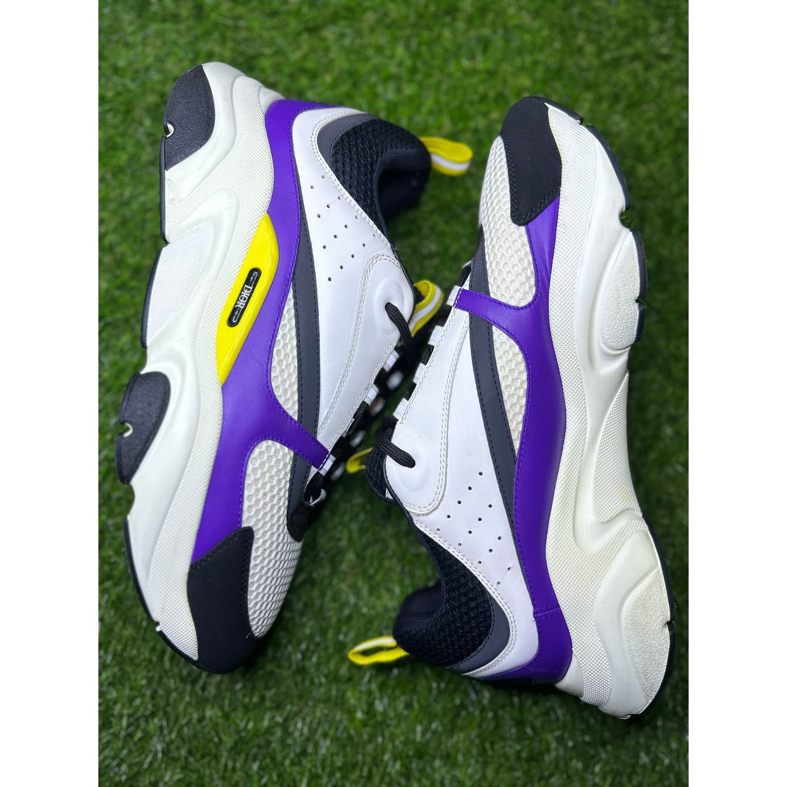 Dior Size 45 (12 US) - Dior B22 Reflective Sneaker Lakers Purple Size US 12 / EU 45 - 2 Thumbnail