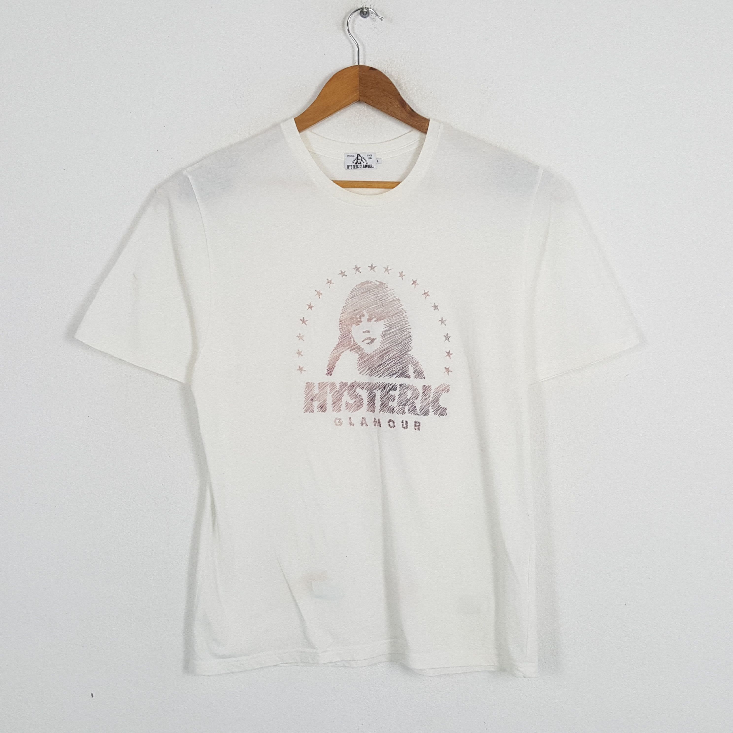 Hysteric Glamour × Japanese Brand × Vintage Vintage HYSTERIC GLAMOUR Japanese Fashion Brand T-Shirts Size US M / EU 48-50 / 2 - 1 Thumbnail