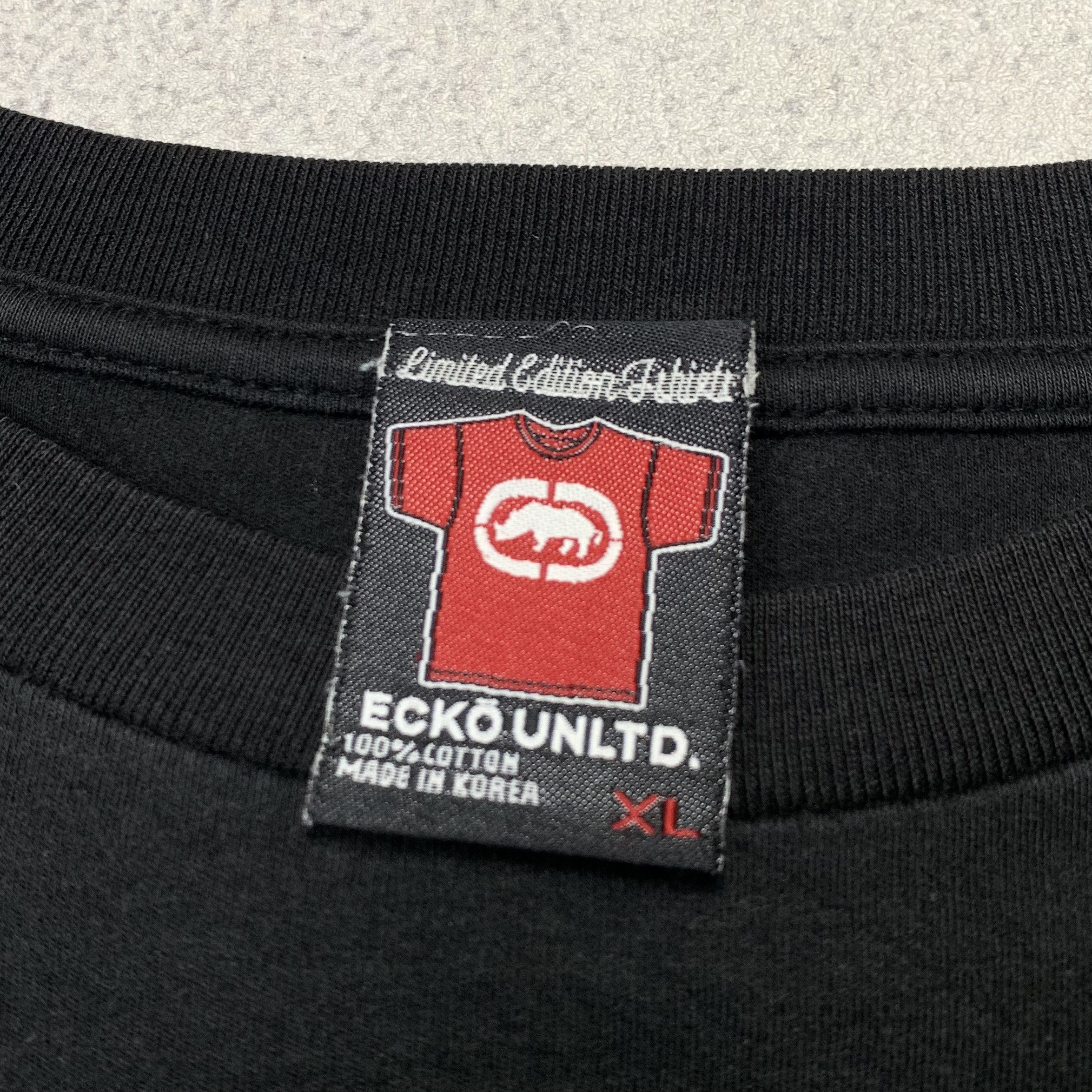Ecko Unltd. Ecko Unltd Longsleeve Tshirt Y2K Rap R&B Hip Hop Size US XL / EU 56 / 4 - 5 Thumbnail