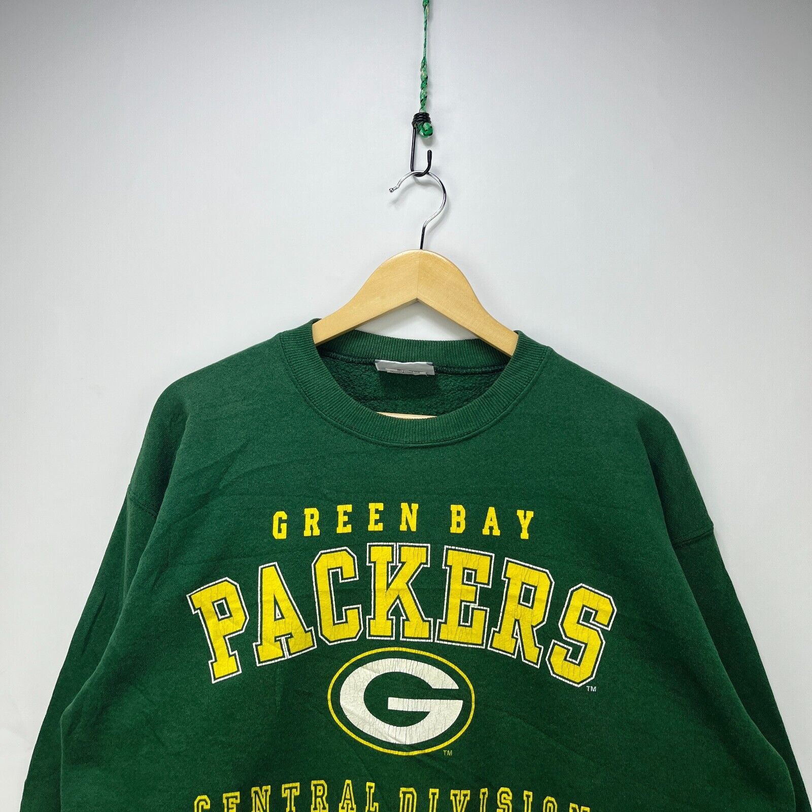 NFL × Vintage Vintage 90s Green Bay Packers Crewneck Large Made in USA NFL Size US L / EU 52-54 / 3 - 2 Thumbnail