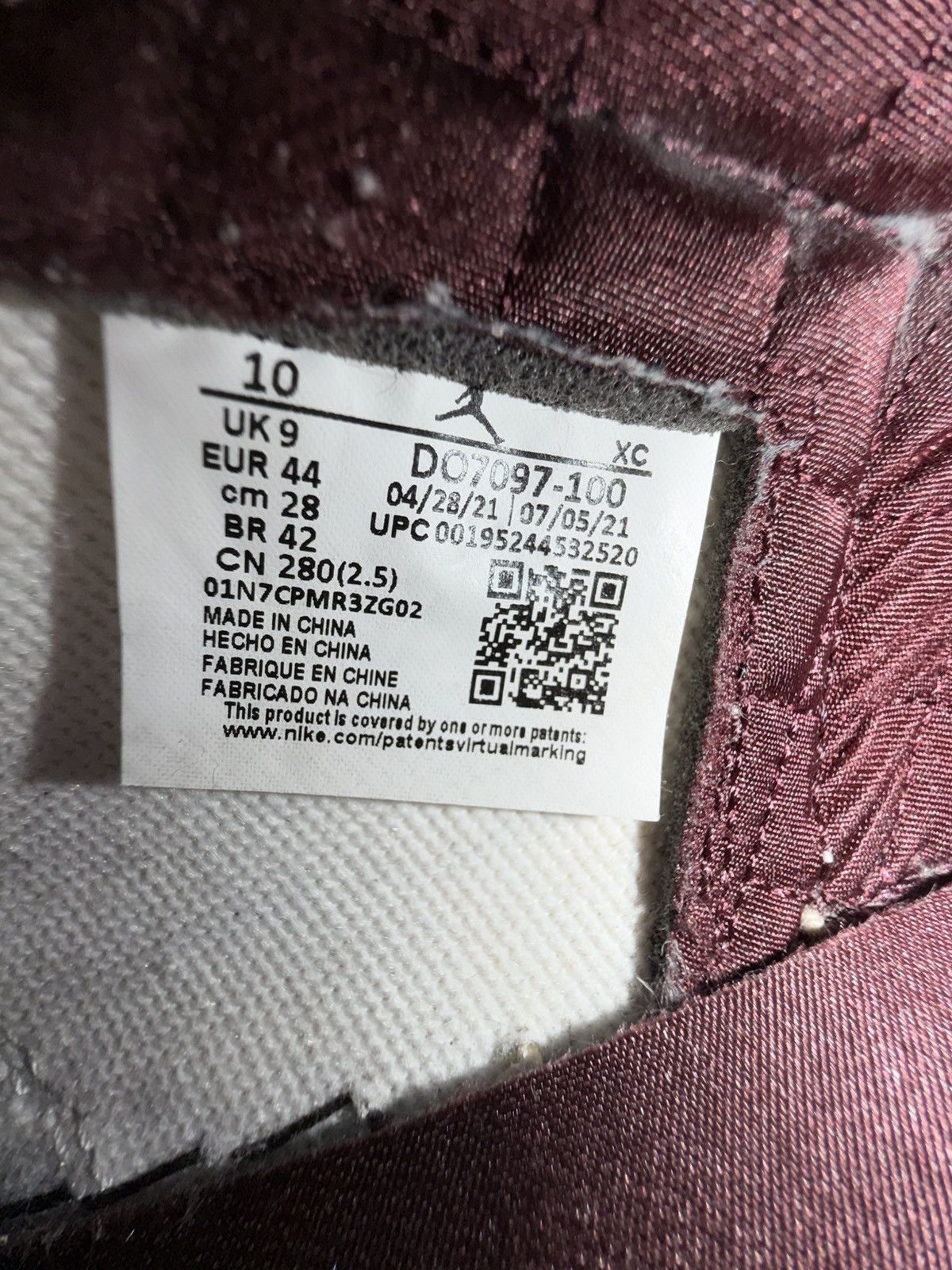 A Ma Maniere × Jordan Brand A Ma Manière Air Jordan 1 Size US 10 / EU 43 - 14 Thumbnail