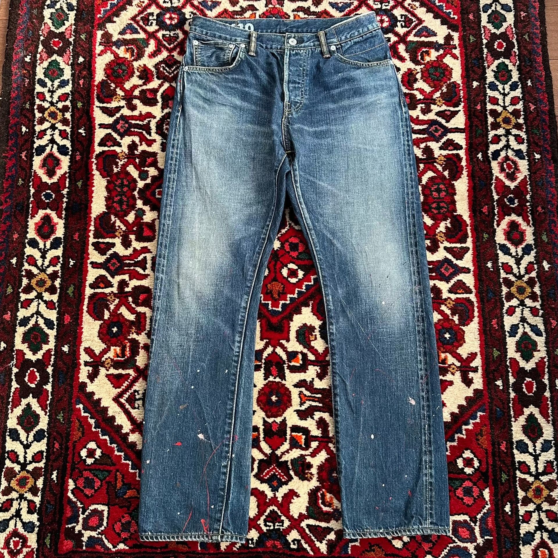 Visvim VISVIM 20SS Dry10 Ink Splash Jeans Size US 26 / EU 42 - 1 Thumbnail