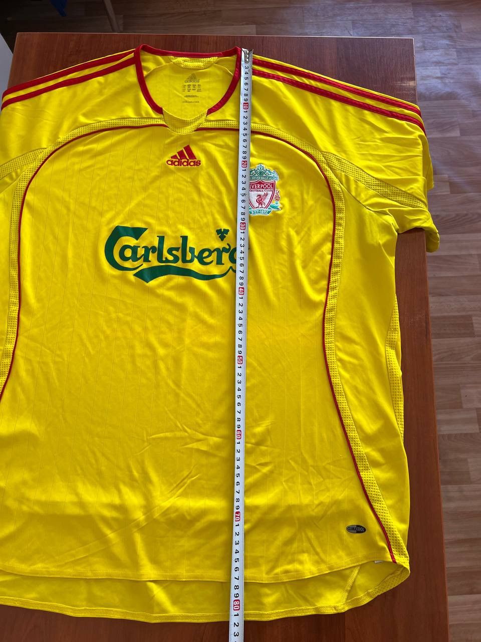 Adidas 2006/07 LIVERPOOL AWAY SOCCER JERSEY FOOTBALL SHIRT ADIDAS Size US XXL / EU 58 / 5 - 21 Thumbnail