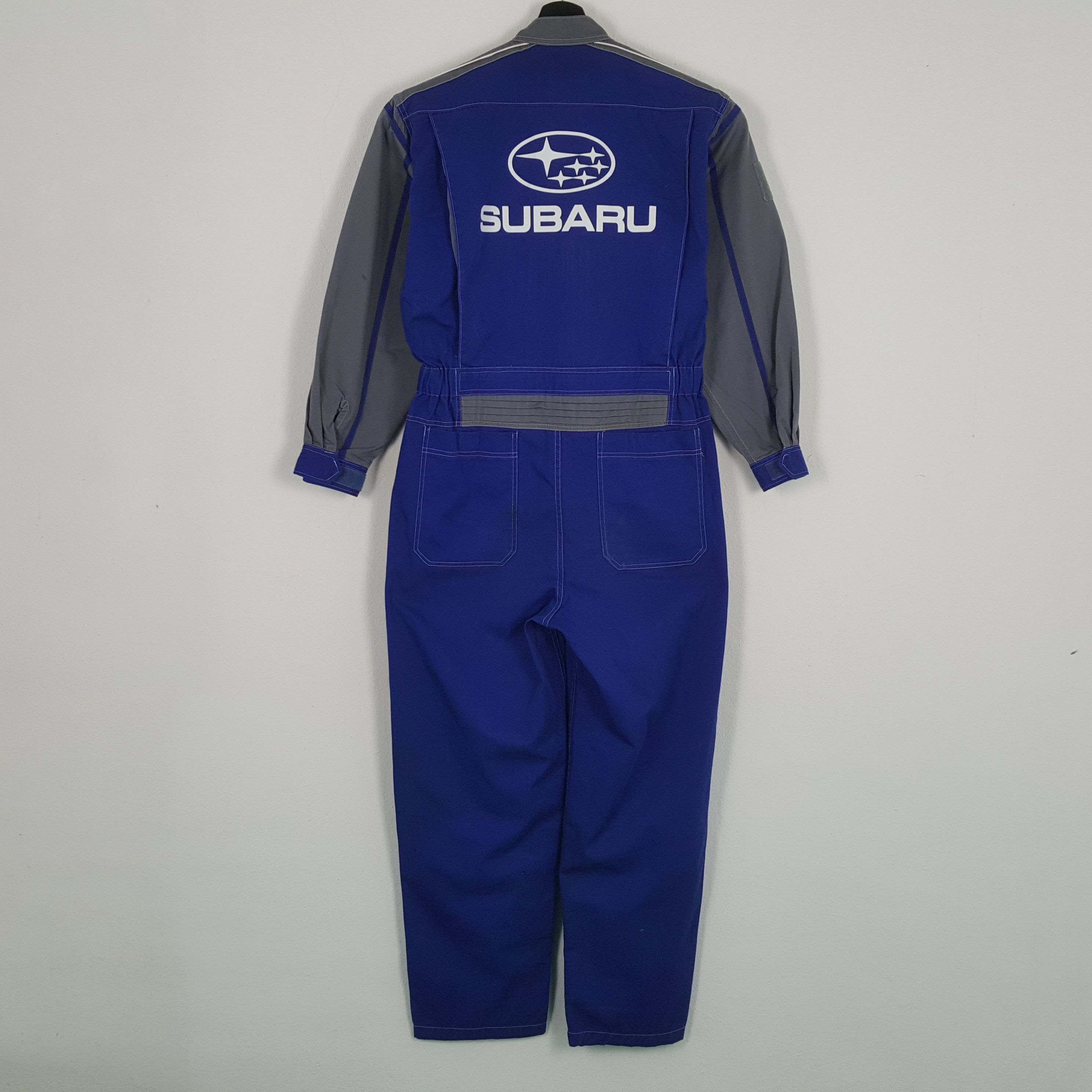 Japanese Brand × Vintage SUBARU Japanese Motorsports Custom Art Coverall Jacket Size US M / EU 48-50 / 2 - 1 Thumbnail