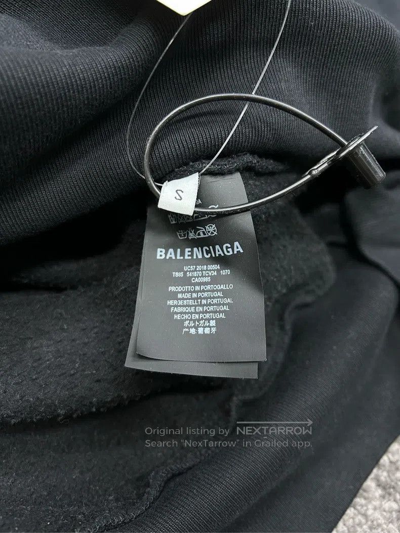 Balenciaga Balenciaga Food agency hoodie Size US S / EU 44-46 / 1 - 5 Thumbnail
