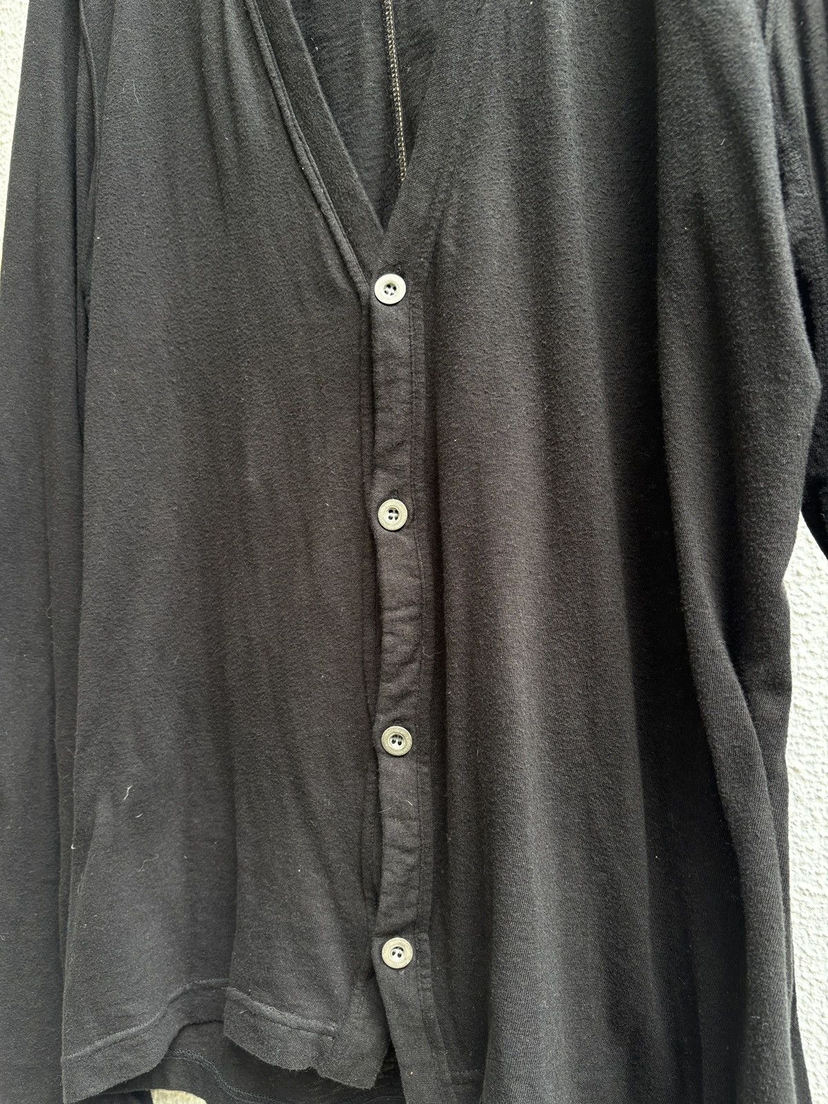 The Viridi-anne The Viridi-anne Black Snap Button Cashmere Cardigan Size US XL / EU 56 / 4 - 6 Thumbnail