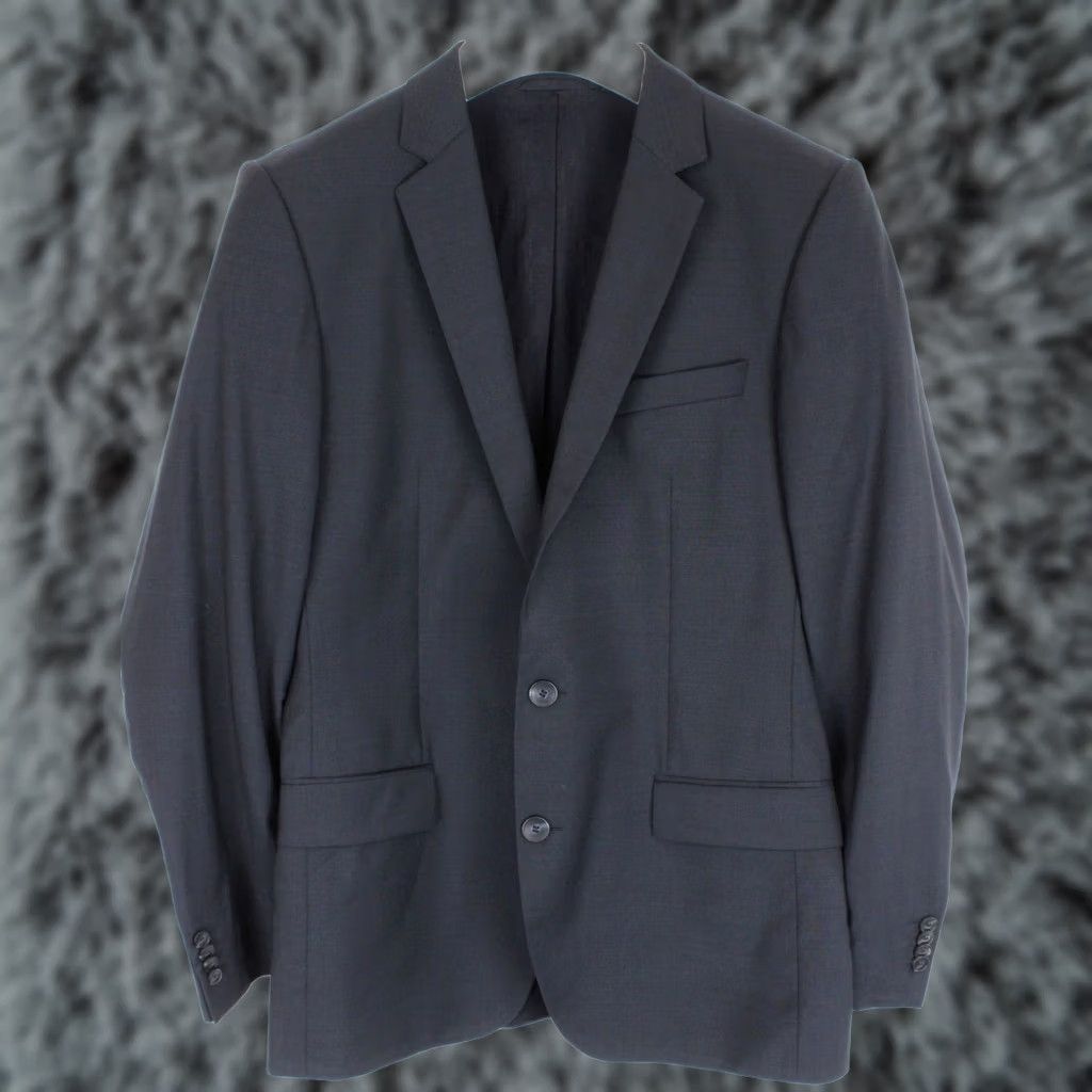 Hugo Boss HUGO BOSS Red Label Blazer Men US 38R Single-Breasted Wool Blue Notch Lapel Amaro/Heise Regular Jacket Size 38R - 1 Thumbnail