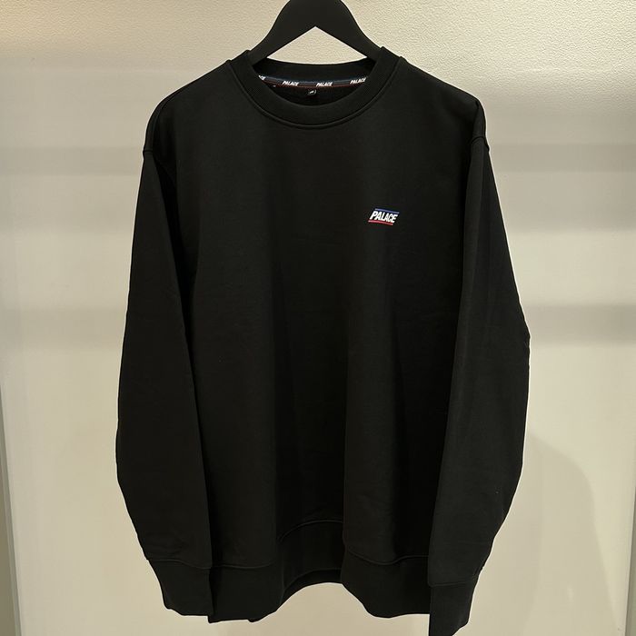 Palace Palace Basically A Crew (SS23) Black | Grailed