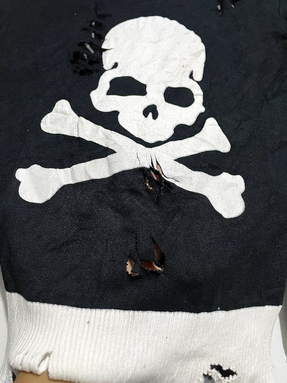 If Six Was Nine Skull Distressed Knit Punk Lgb Ifsixwasnine Style Size US S / EU 44-46 / 1 - 5 Thumbnail