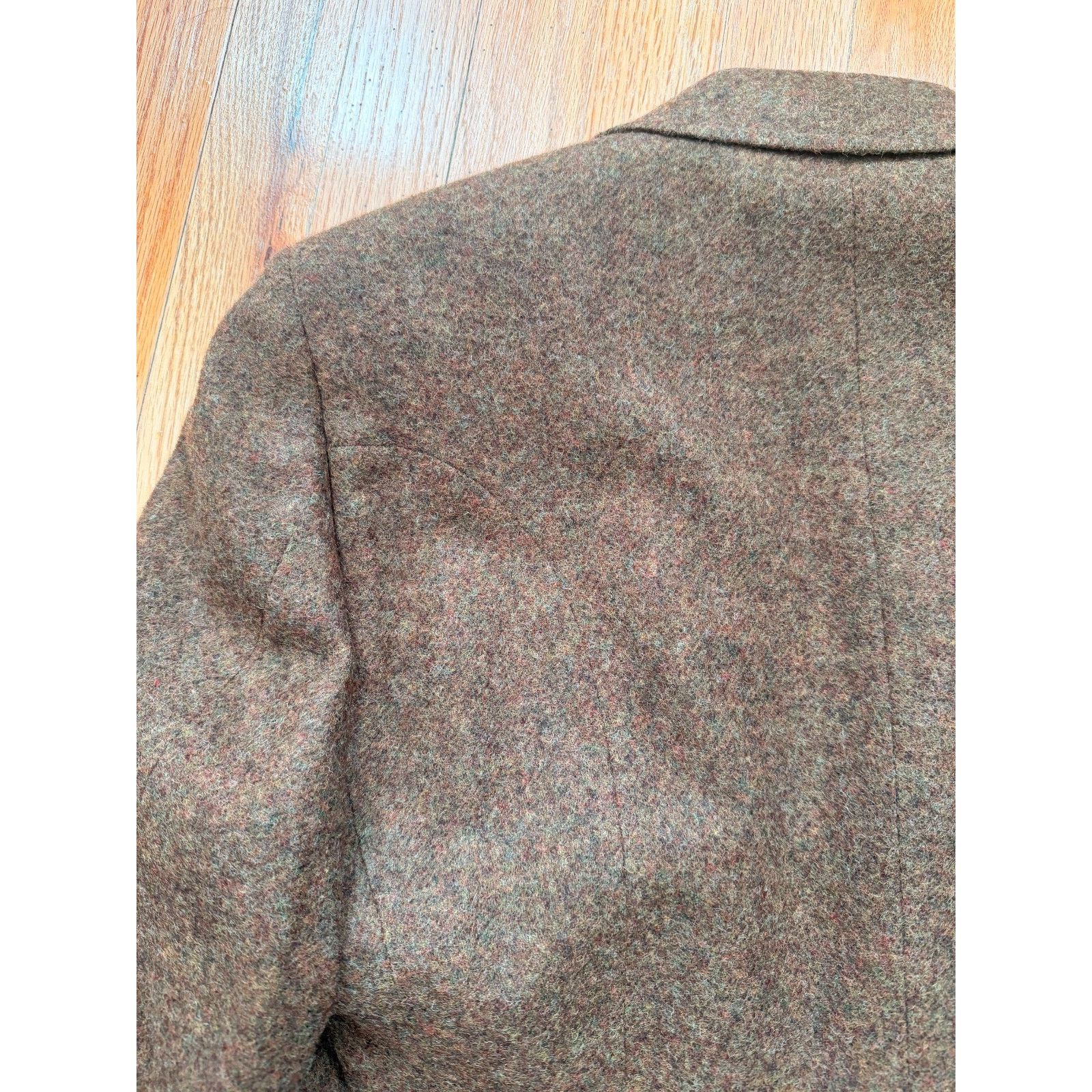 Paul Stuart Paul Stuart Phineas Cole Tweed Overcoat 38R INSANE Size 38R - 4 Thumbnail
