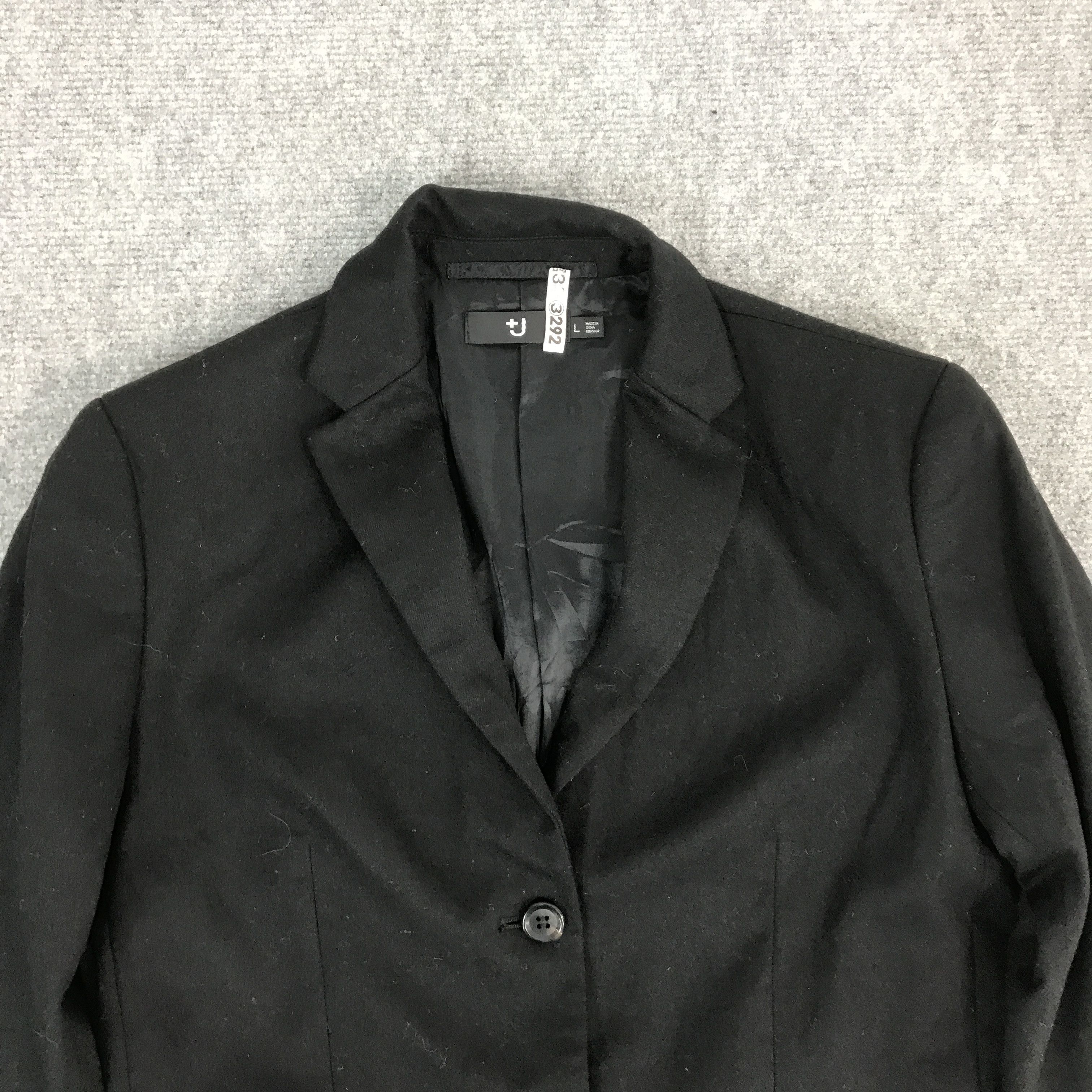 Japanese Brand × Jil Sander × Uniqlo JIL SANDER X UNIQLO JAPANESE BLACK BLAZER JACKET Size US L / EU 52-54 / 3 - 3 Thumbnail