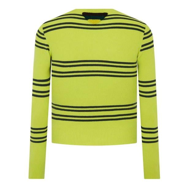 Prada PRADA Striped Sweatshirt Size US XL / EU 56 / 4 - 6 Thumbnail