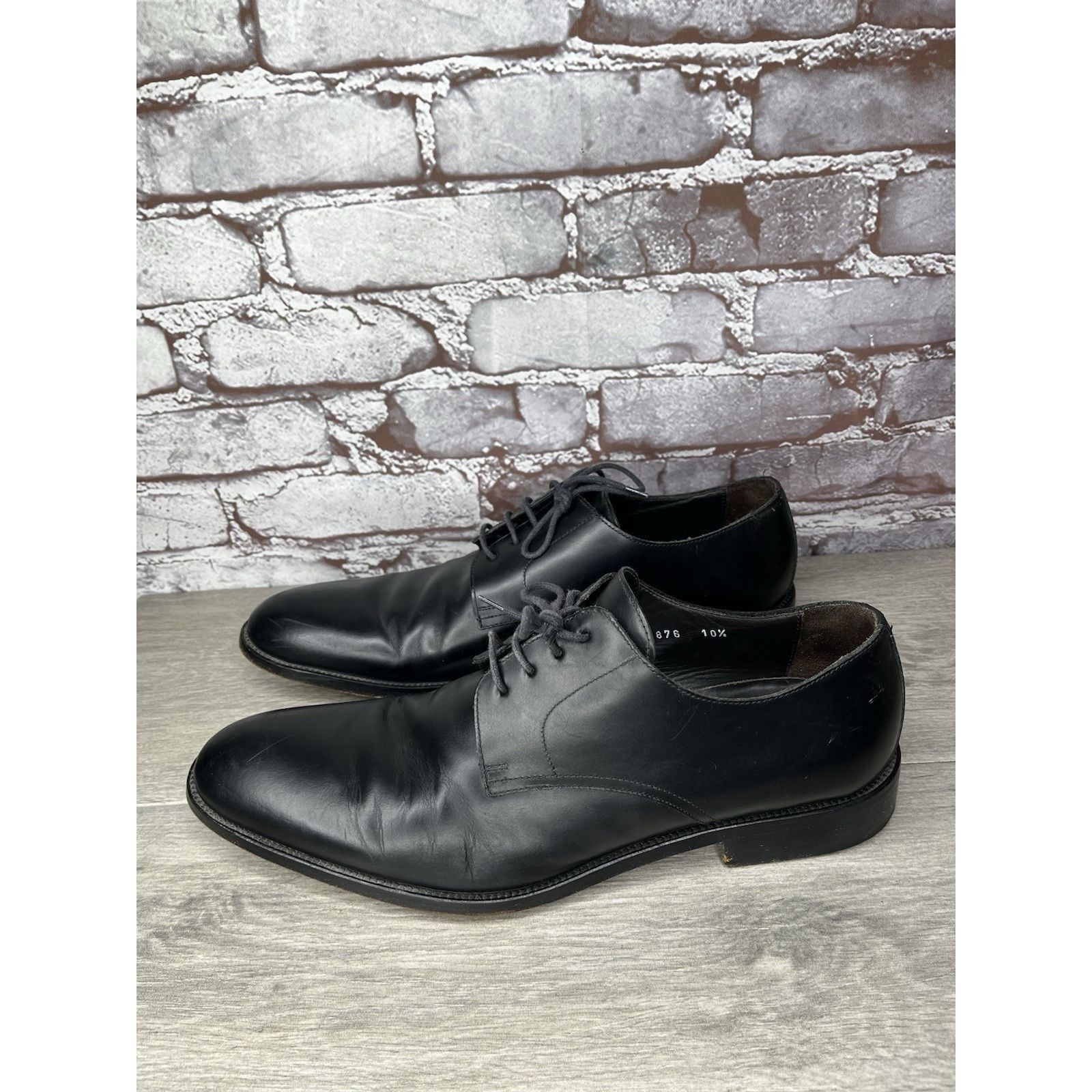 To Boot New York To Boot New York Adam Derrick Black Leather Derby Dress Shoe Size US 10.5 / EU 43-44 - 20 Thumbnail