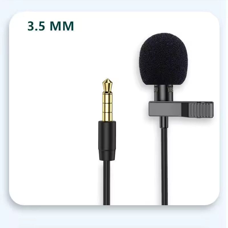 Other 1.5m Mini Portable Microphone Wired for Phone and Laptop, PC Size ONE SIZE - 5 Thumbnail