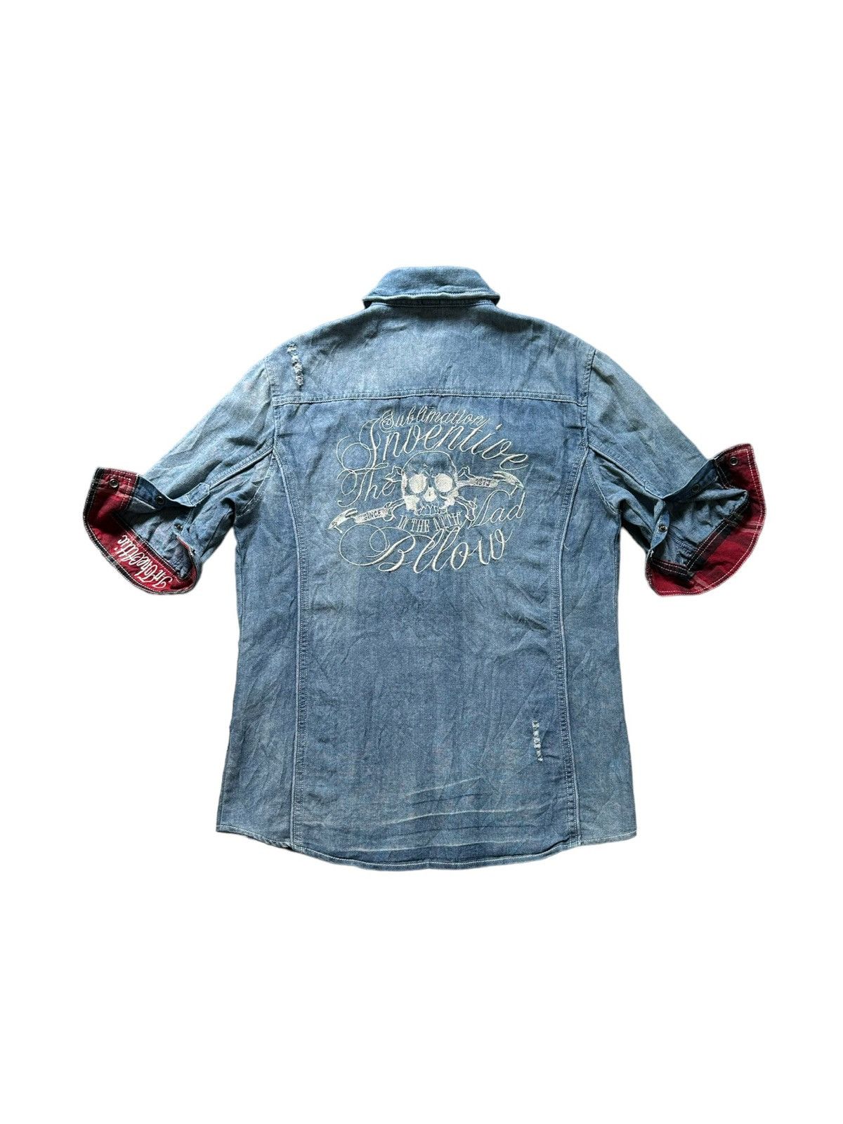 If Six Was Nine 00's Semanticdesign x In The Attic denim shirt Size US M / EU 48-50 / 2 - 5 Thumbnail