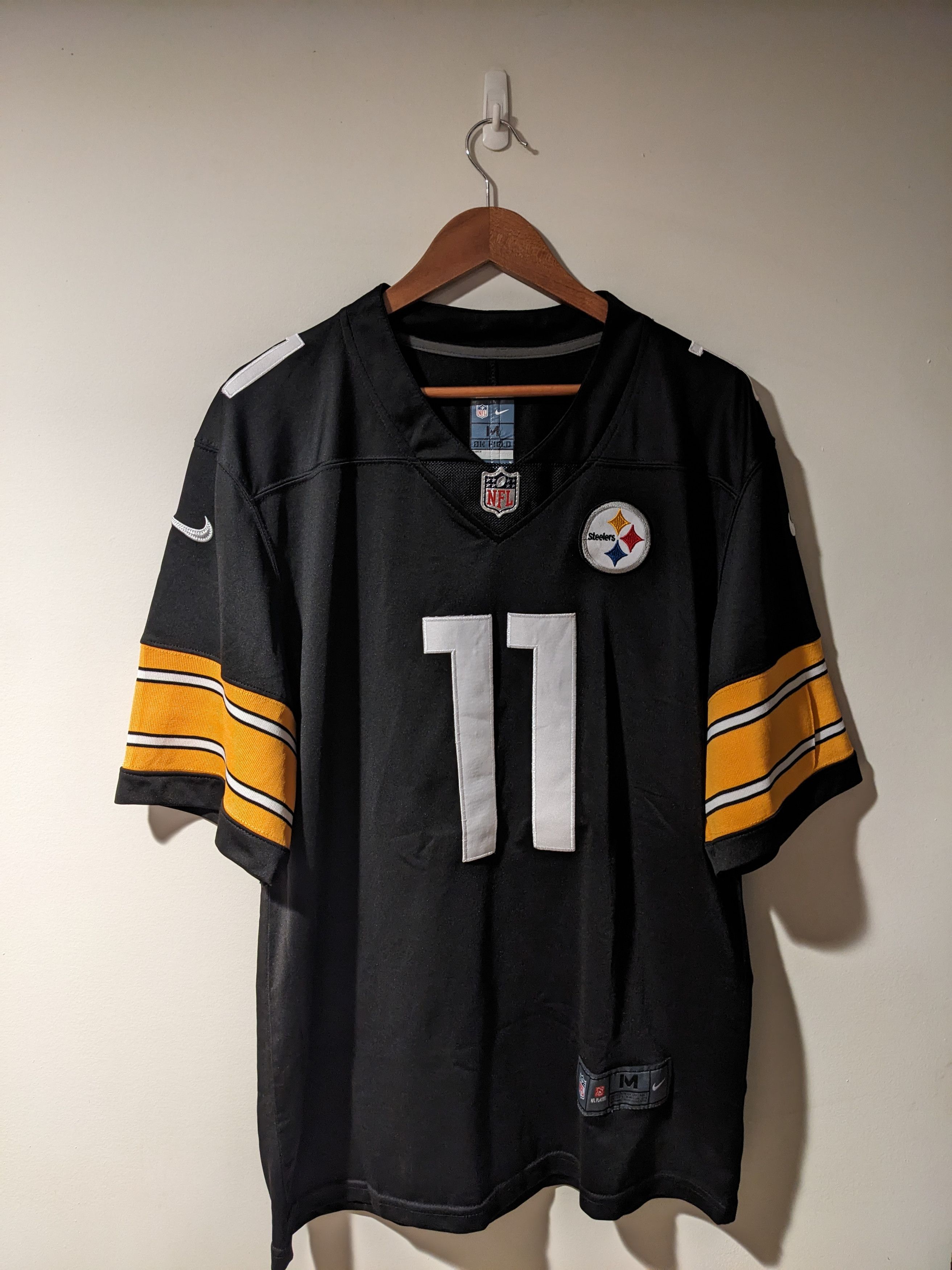 NFL × Vintage Vintage Y2K Pittsburgh Steelers Claypool NFL Football Jersey Size US M / EU 48-50 / 2 - 3 Thumbnail