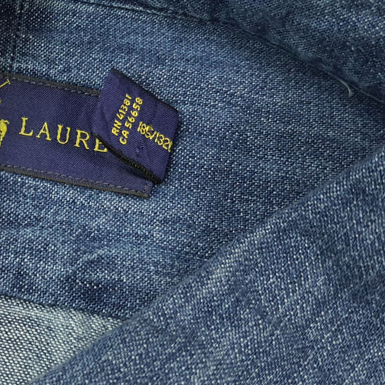Ralph Lauren Vintage Ralph Lauren Button Up Denim Shirt C223N33 Size US XXL / EU 58 / 5 - 4 Thumbnail