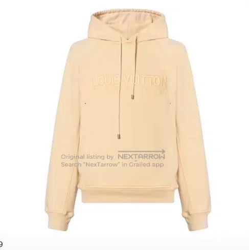 Louis Vuitton Louis Vuitton 25 New Beige Hooded Long Sleeve Sweatshirt Size US M / EU 48-50 / 2 - 7 Thumbnail