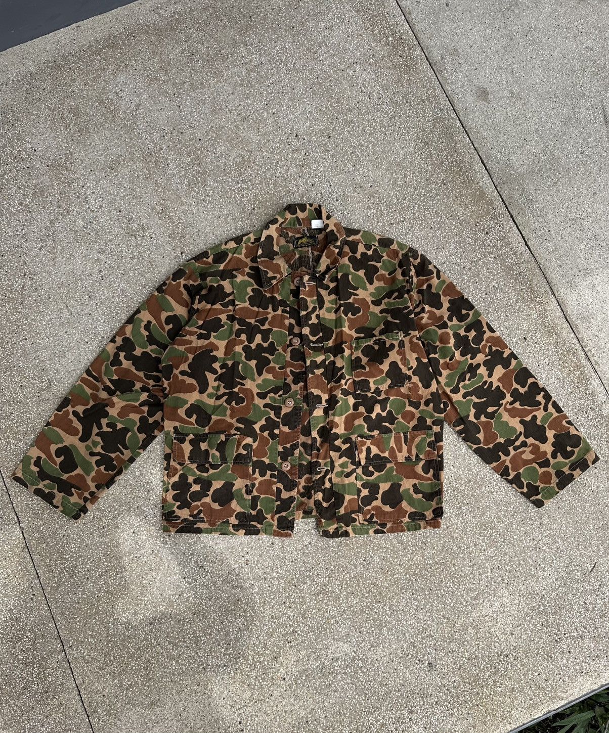Vintage Vintage light jacket camo 70’s Size US L / EU 52-54 / 3 - 2 Thumbnail