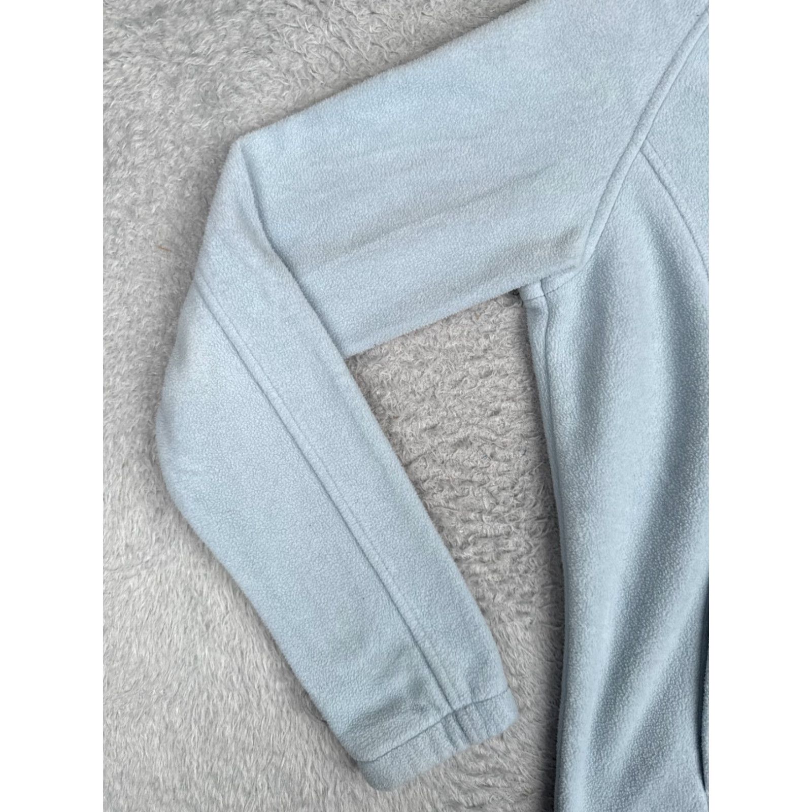 Vintage Columbia Jacket Women Small Blue Interchange Full Zip Fleece Pockets Mock Neck Size S / US 4 / IT 40 - 6 Thumbnail