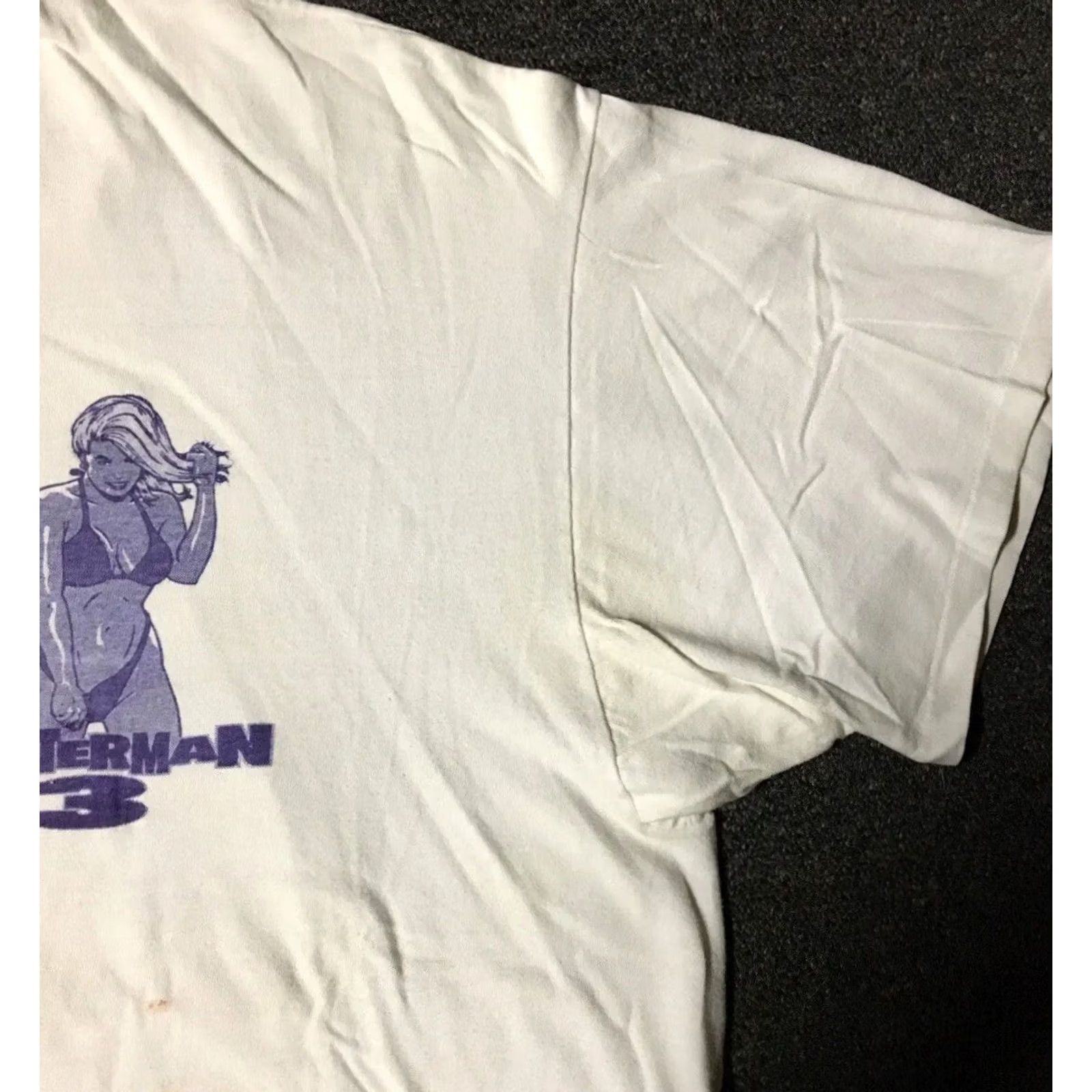 Vintage Vintage 90s Oysterman Faded Distress Shirt XXL Beer Skull Funny Racing Biker Grunge Size US XXL / EU 58 / 5 - 7 Thumbnail