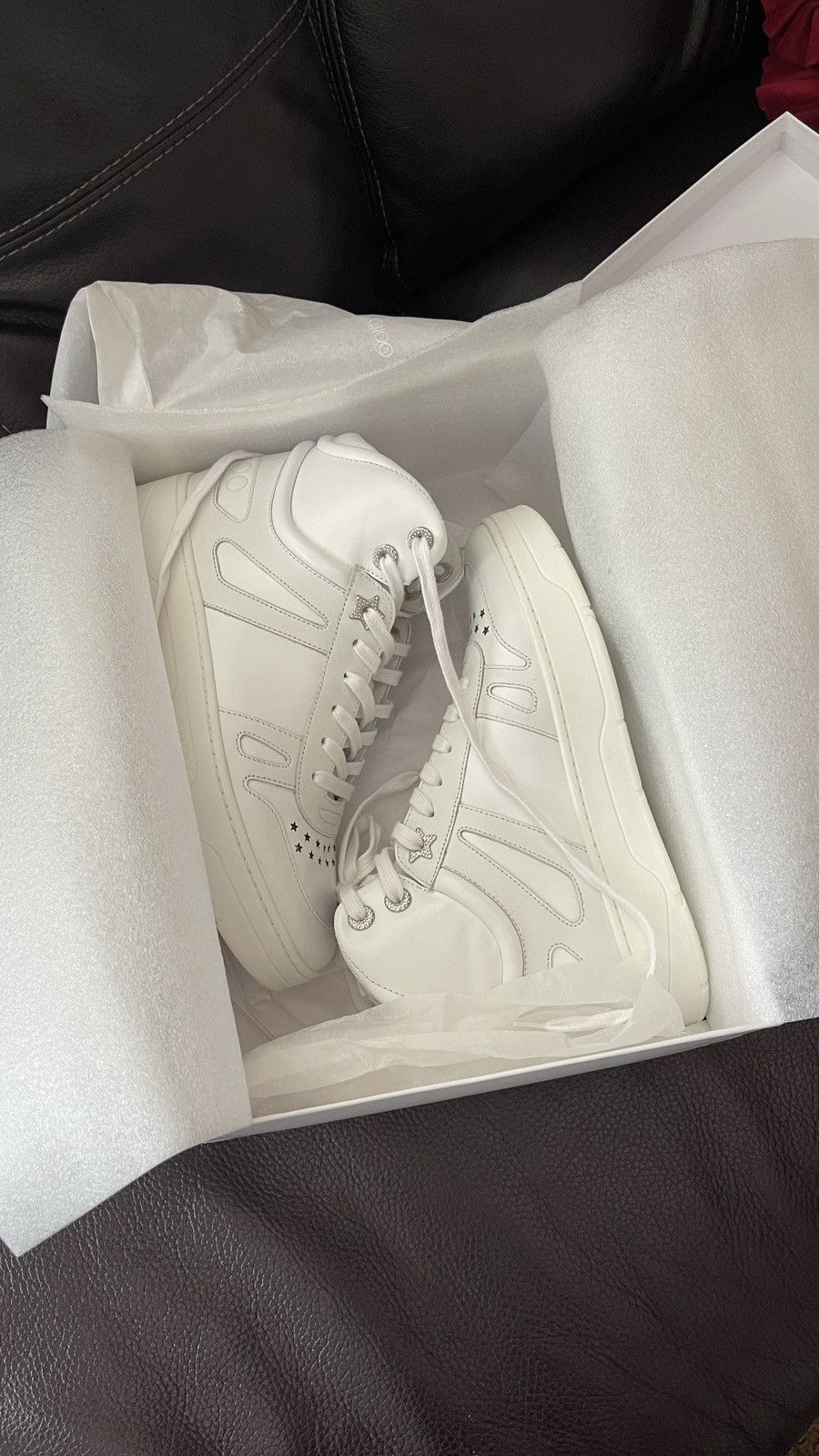 Jimmy Choo Jimmy Choo Hawaii low-top sneakers size 39 (8.5) brand new Size US 8.5 / IT 38.5 - 1 Thumbnail