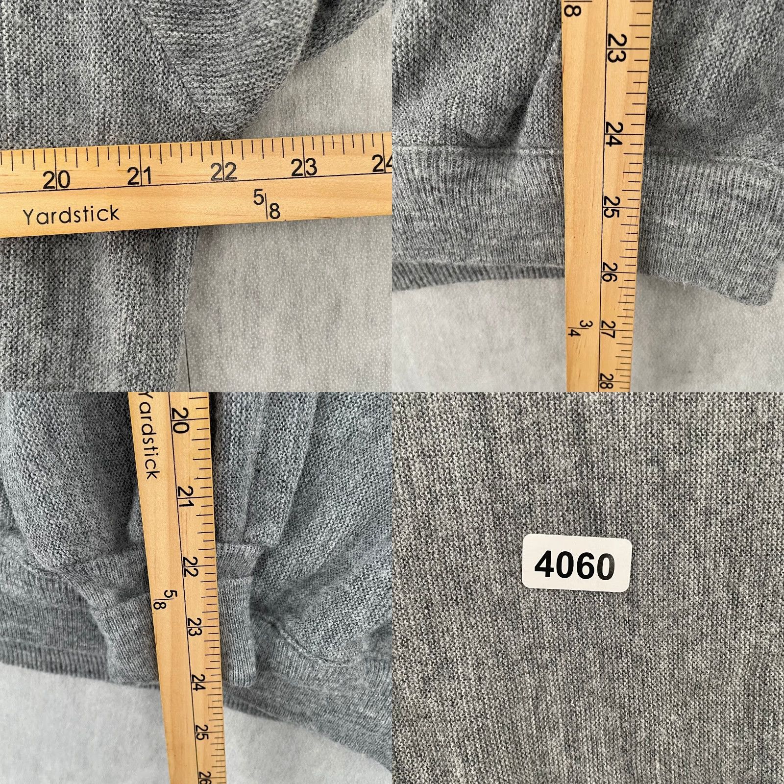 Vintage Vintage Izod Lacoste Mens Sweater Adult XL Gray Knit V-Neck Pullover Preppy 80s Casual Size US XL / EU 56 / 4 - 8 Thumbnail