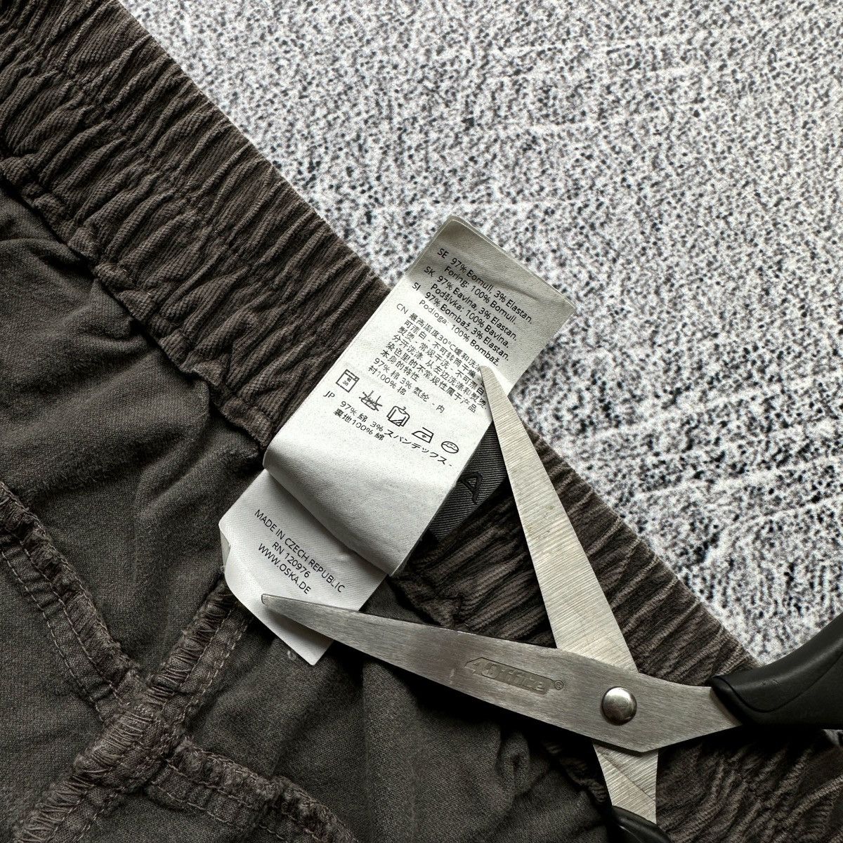 OSKA Women’s Oska Corduroy RiRi Velvet Pants Trousers Brown Size 26" / US 2 / IT 38 - 11 Thumbnail
