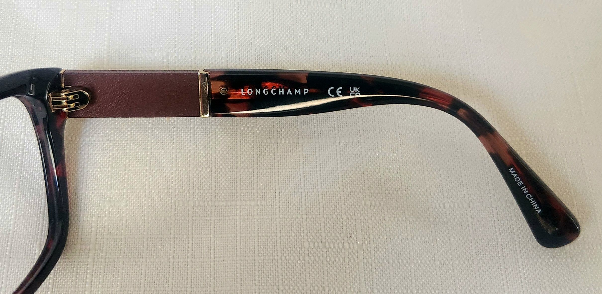 Longchamp Longchamp LO2742L red havana 640 52-16-140 Eyeglasses Frame Size ONE SIZE - 9 Thumbnail