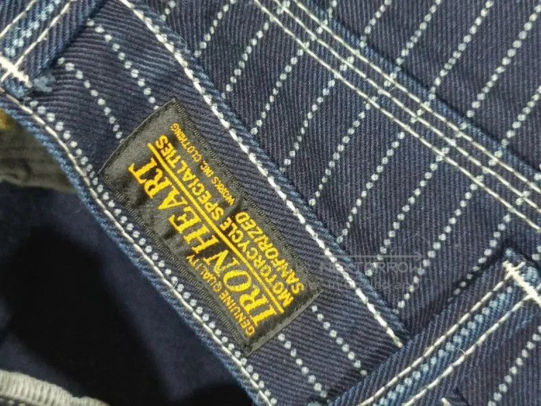Iron Heart Iron Heart Striped Denim Work Pants . Size US 31 - 6 Thumbnail