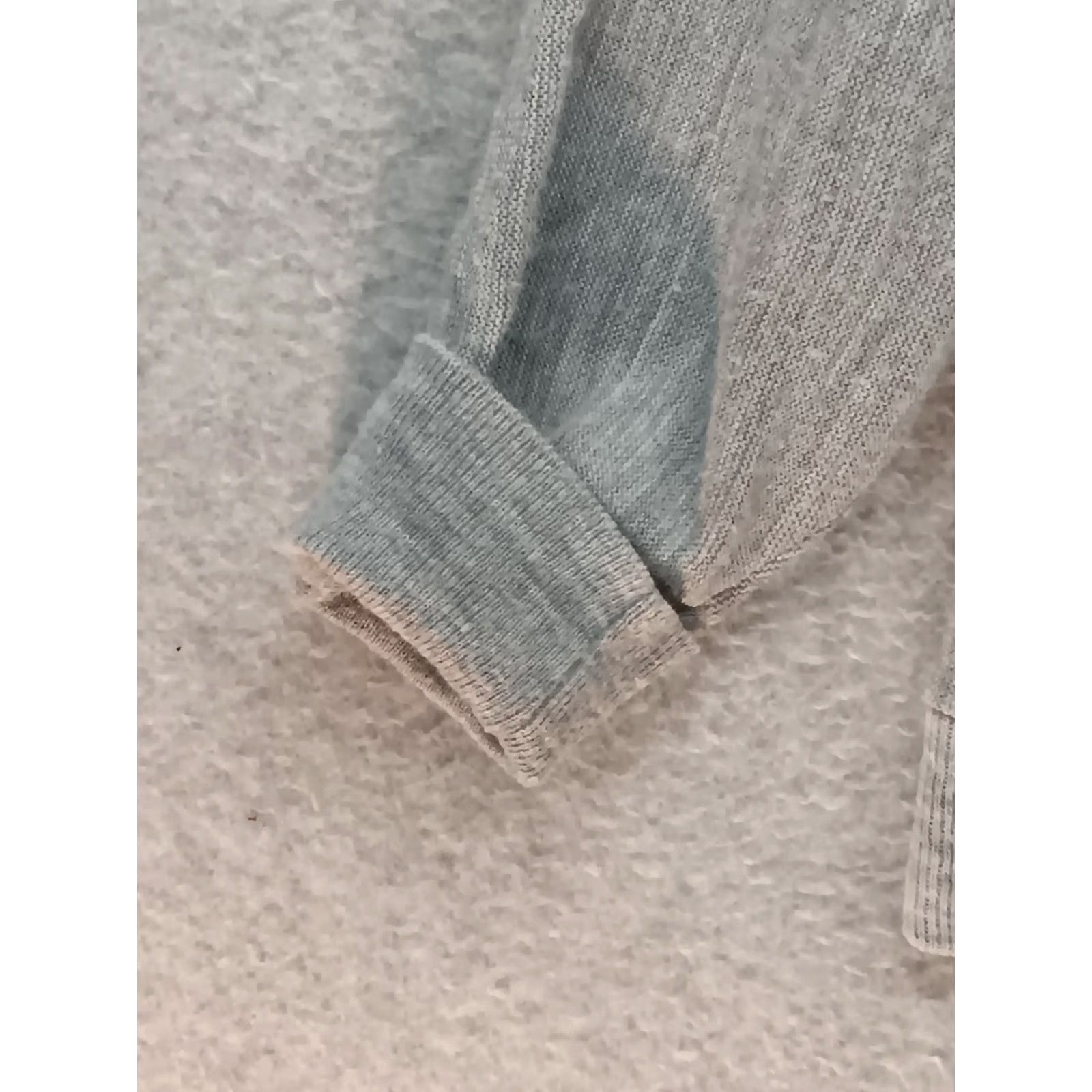 Vintage VINTAGE L.L. Bean Cardigan Sweater Mens L Gray Knit V-Neck 80s 90s USA Grampa Core Button Size US L / EU 52-54 / 3 - 5 Thumbnail