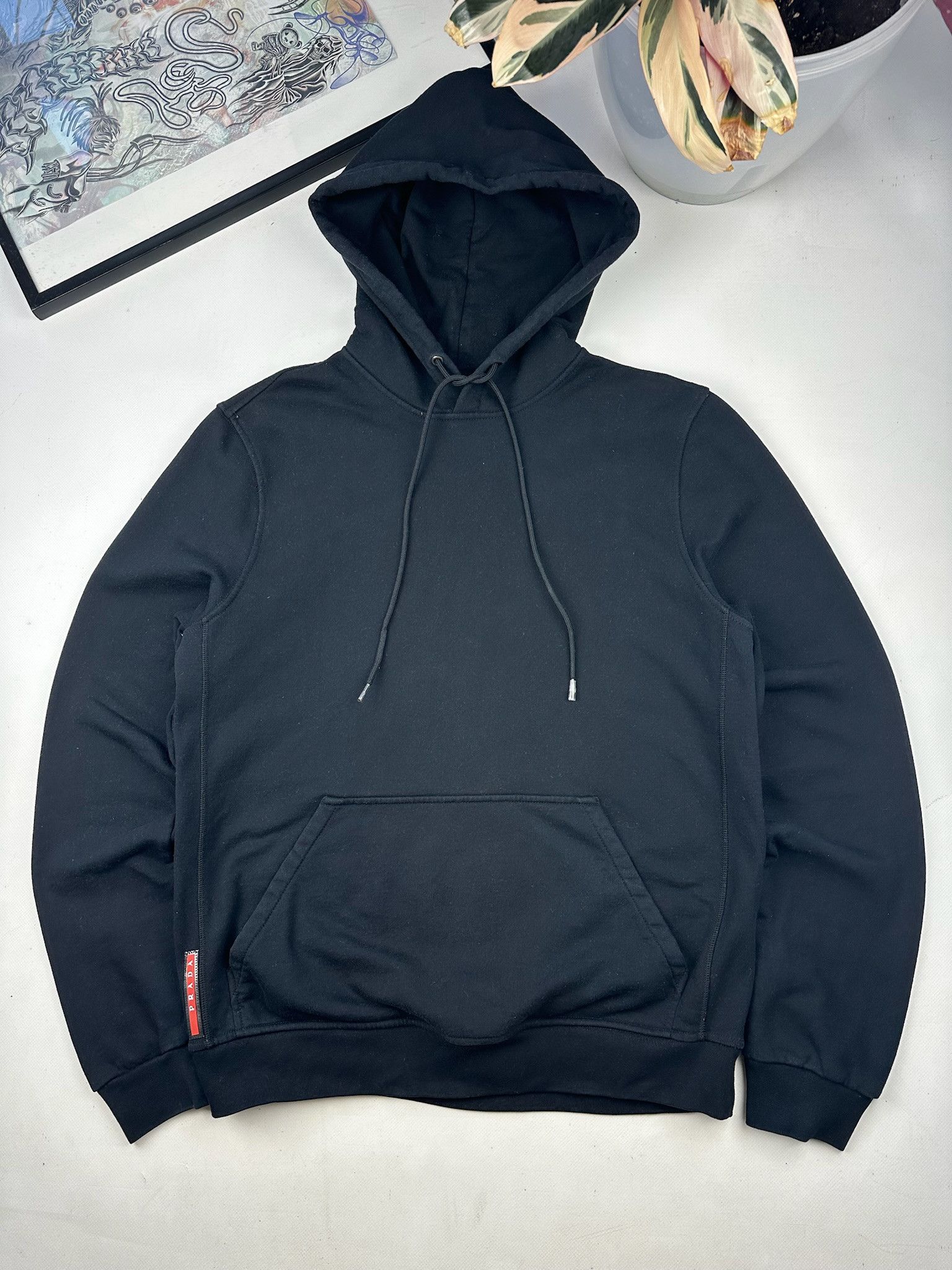 ルナ ロッサ パーカー Prada Vintage Luna Rossa Zipper Hoodie | Grailed