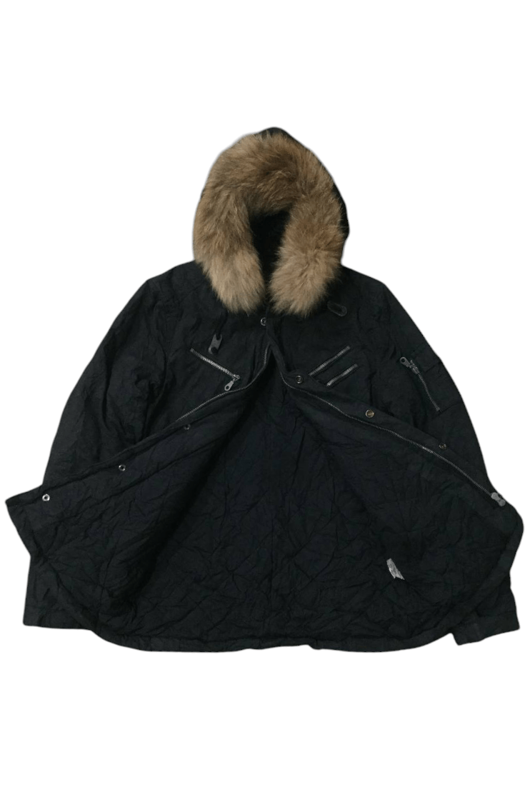 IN THE ATTIC FUR GOTH PUNK JACKET