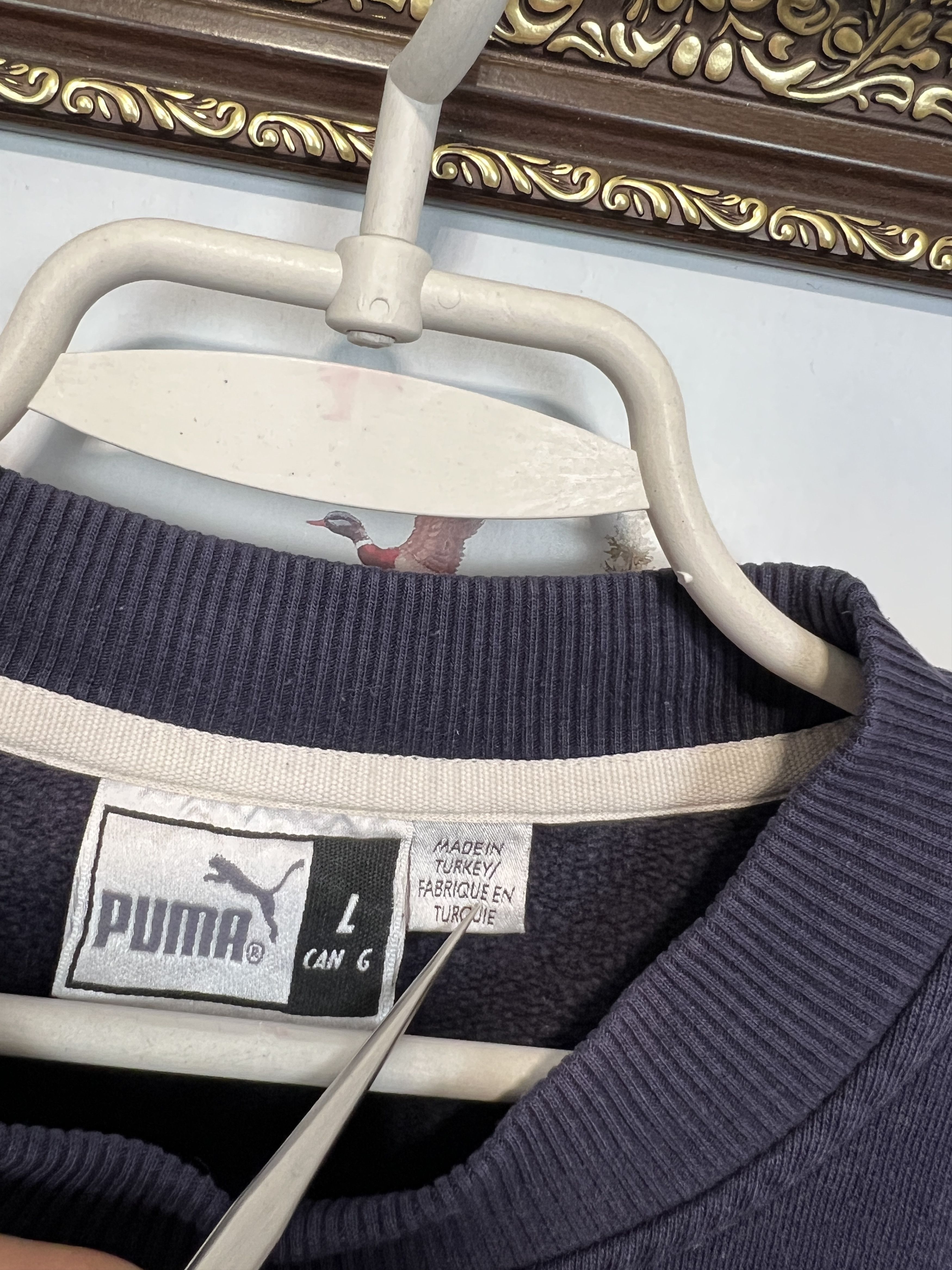 Puma Vintage Everton Football Sweatshirt Soccer Track Crewneck Size US L / EU 52-54 / 3 - 6 Thumbnail