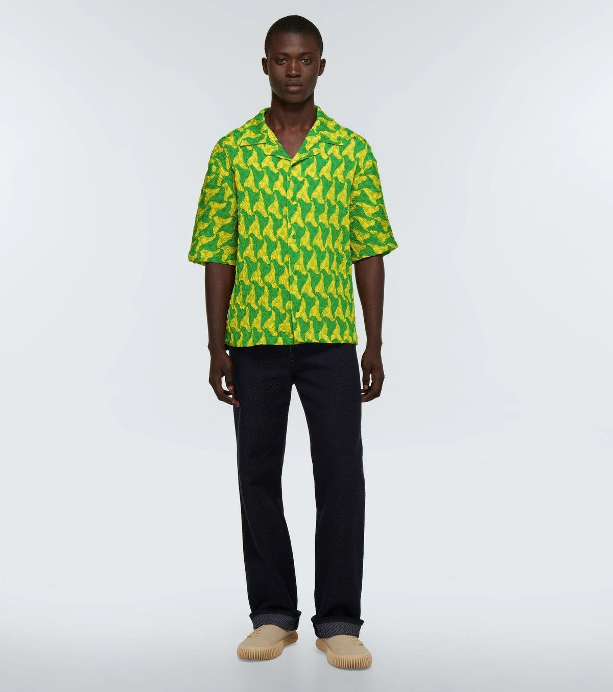 Bottega Veneta o1loc1c0824 689568 Shirt in Multicolor Size US M / EU 48-50 / 2 - 1 Preview