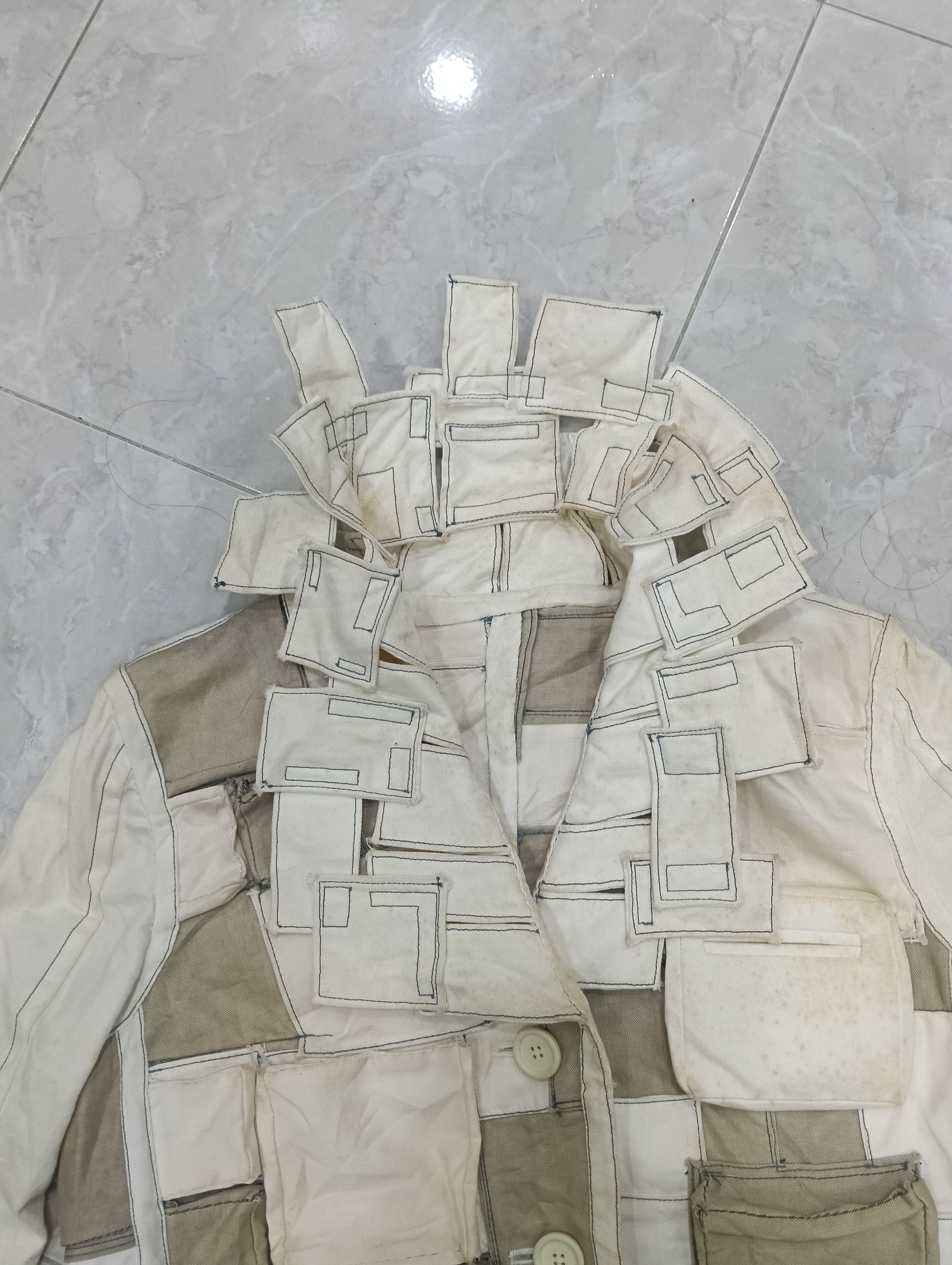 Junya Watanabe Unbranded Japanese Patchwork Like Junya WatanabeDesign Size M / US 6-8 / IT 42-44 - 6 Thumbnail