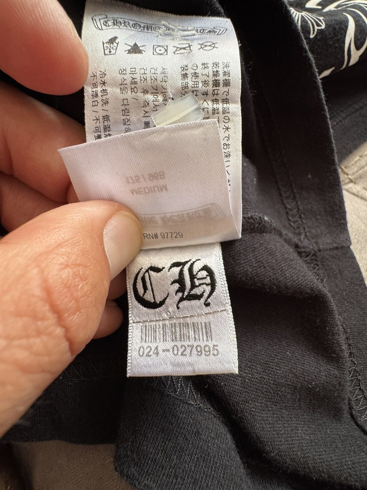 Chrome Hearts CHROME HEARTS tshirt SEE REAL MEASUREMENTS BY TAPE IN PHOTOS Size US M / EU 48-50 / 2 - 19 Thumbnail