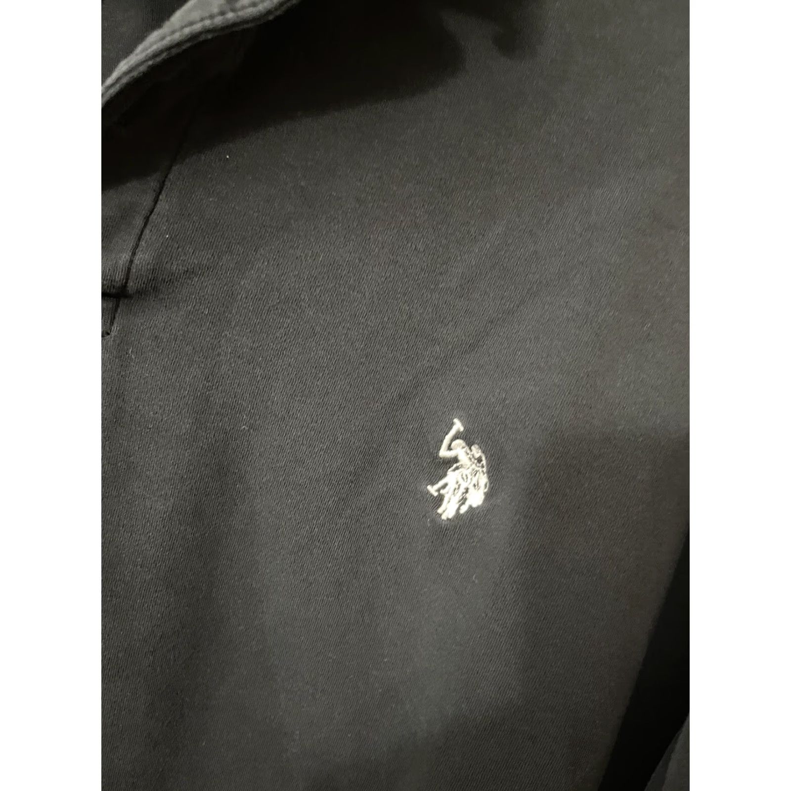 U.S. Polo Assn. U.S. Polo Assn. Luxury Feel Men’s Polo Shirt XX-Large Black Logo W/ White Size US XXL / EU 58 / 5 - 2 Thumbnail