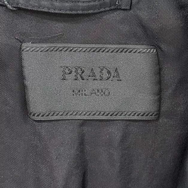 Prada PRADA Black Heavily Riveted Jacket Size 50 Size US M / EU 48-50 / 2 - 4 Thumbnail