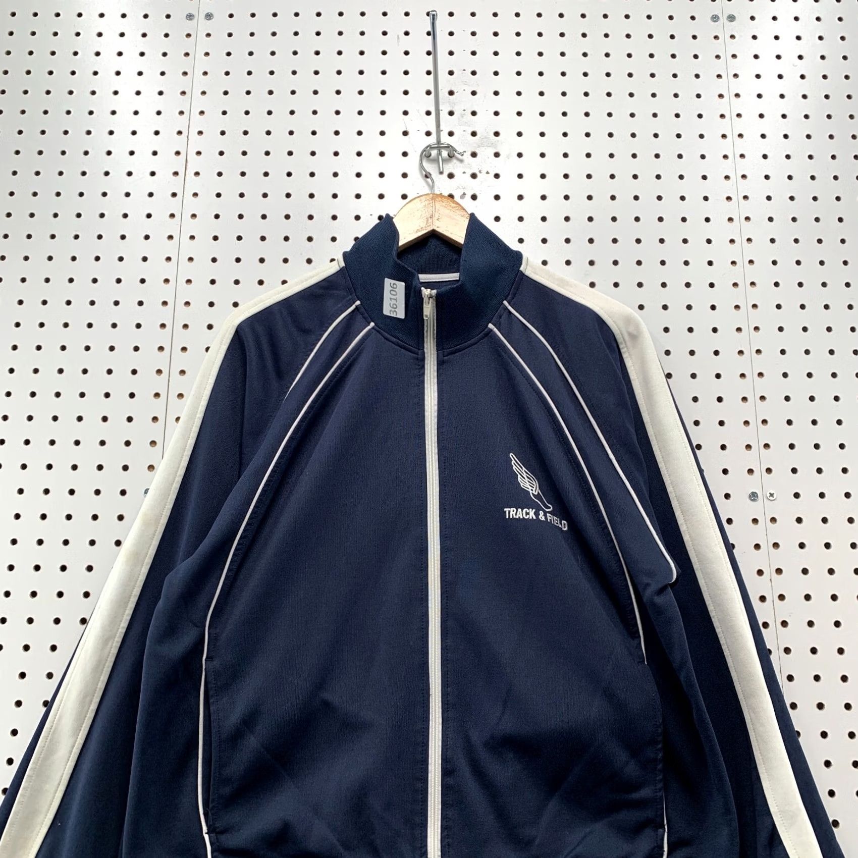 Vintage VINTAGE No Boundaries Track Jacket Men Large Blue P Wing Embroider Size US L / EU 52-54 / 3 - 2 Thumbnail