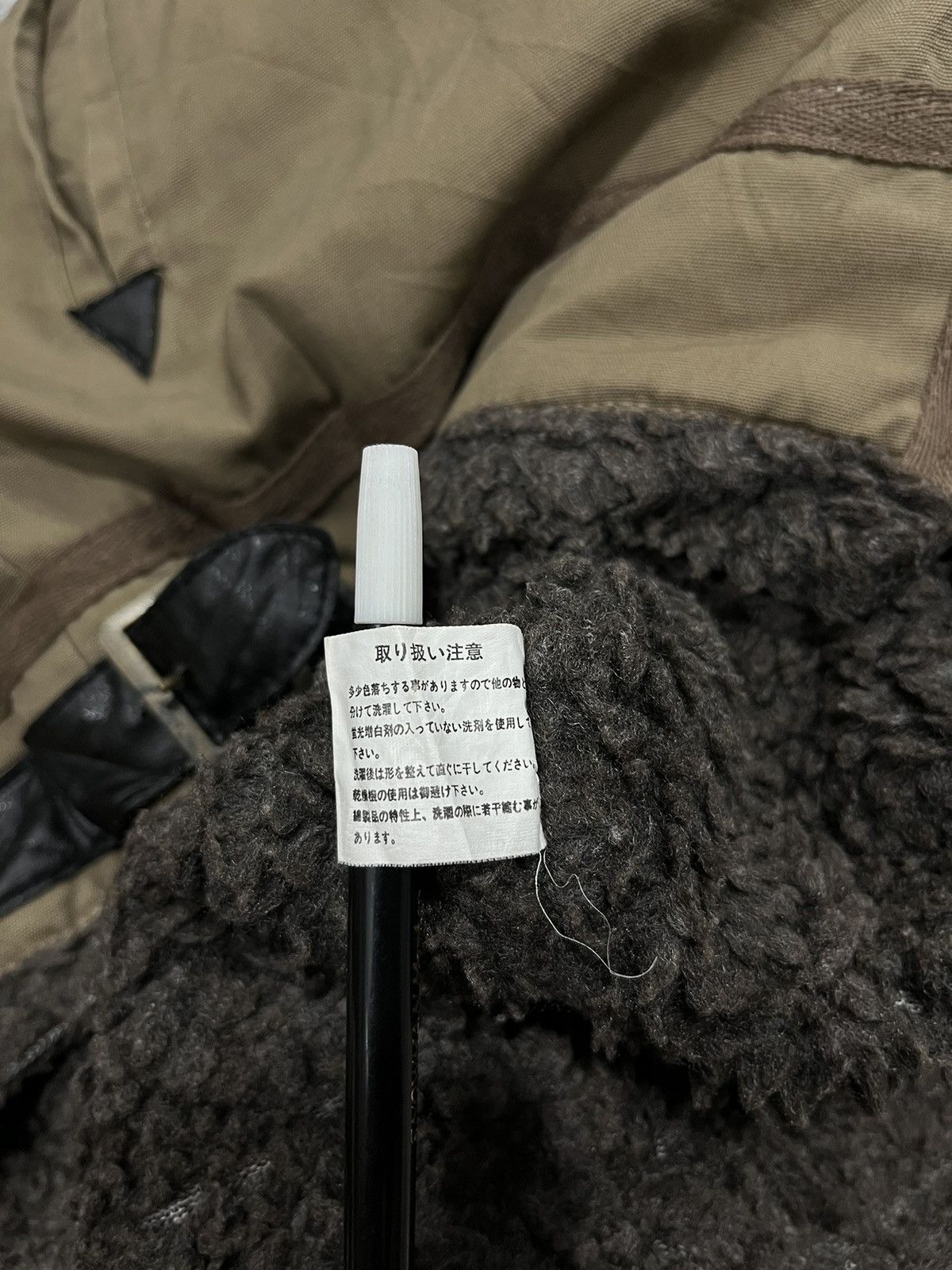 Japanese Brand Vintage Extreme Cold Weather Sherpa Canvas B3 Jacket Size US L / EU 52-54 / 3 - 9 Thumbnail