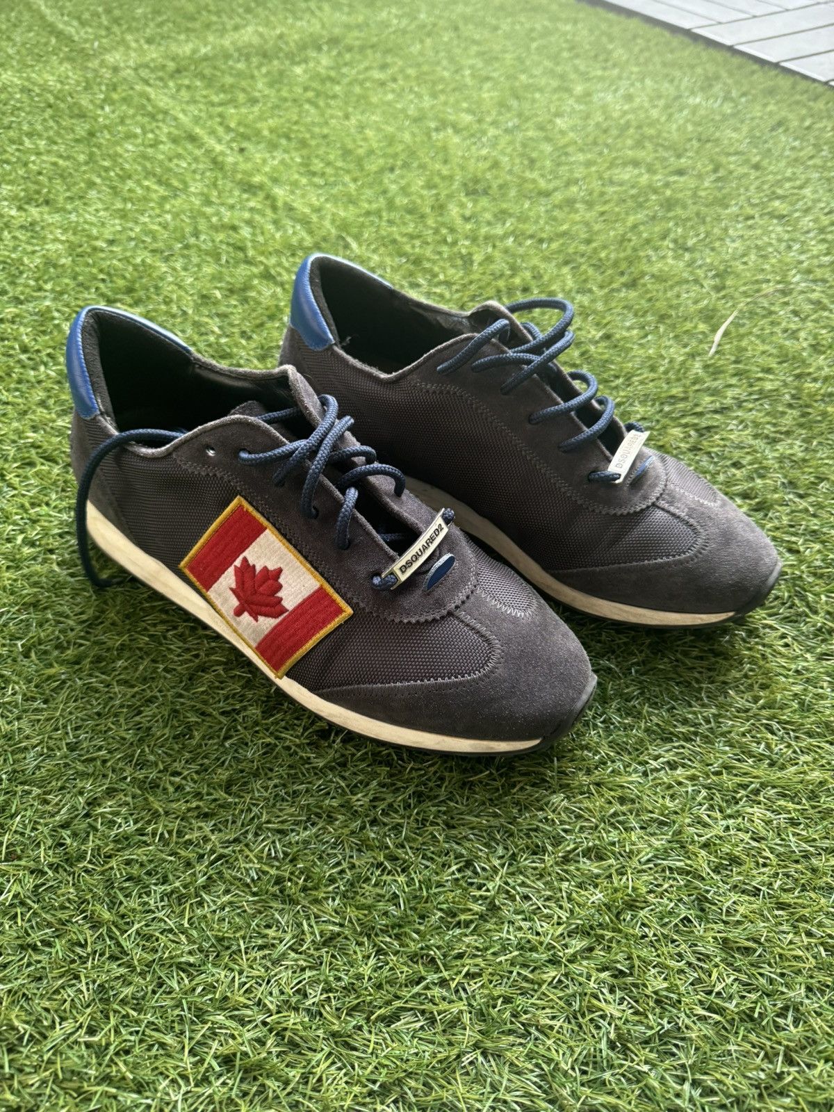 Dsquared2 DSQUARED2 low-top men’s sneaker Size US 10.5 / EU 43-44 - 3 Thumbnail
