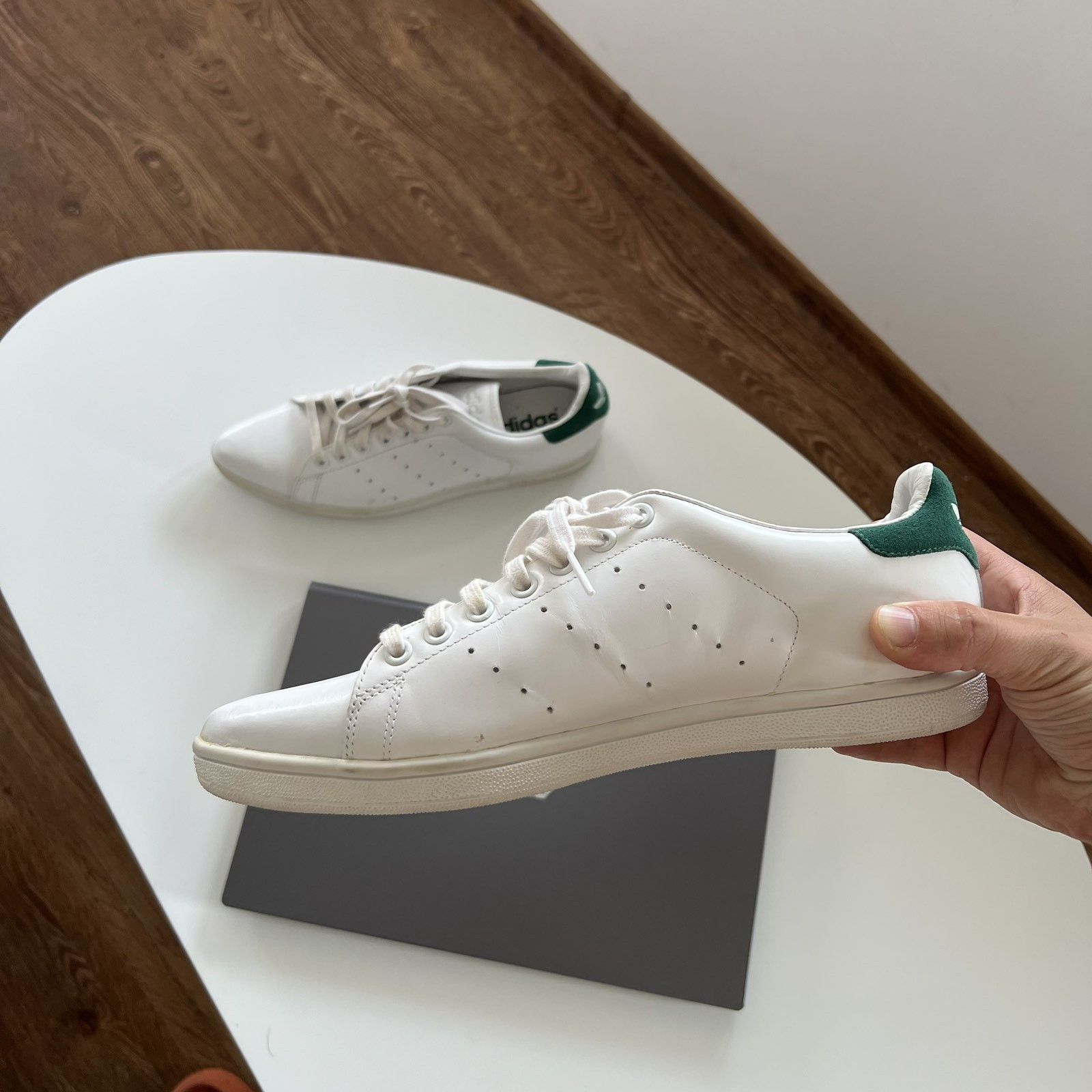 Adidas 🔥LIMITED Crazy Adidas Stan Smith Sneakers Sz 43 Size US 9.5 / EU 42-43 - 2 Thumbnail