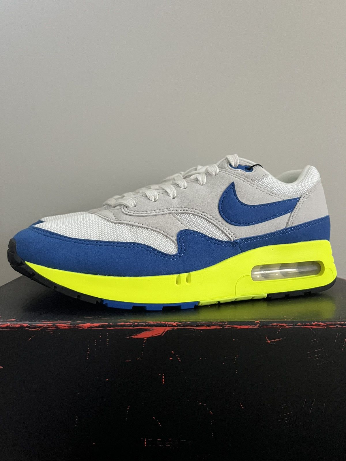 Nike Nike Air Max 1 '86 OG Big Bubble Air Max Day Royal Blue/Volt Size US 9.5 / EU 42-43 - 4 Thumbnail