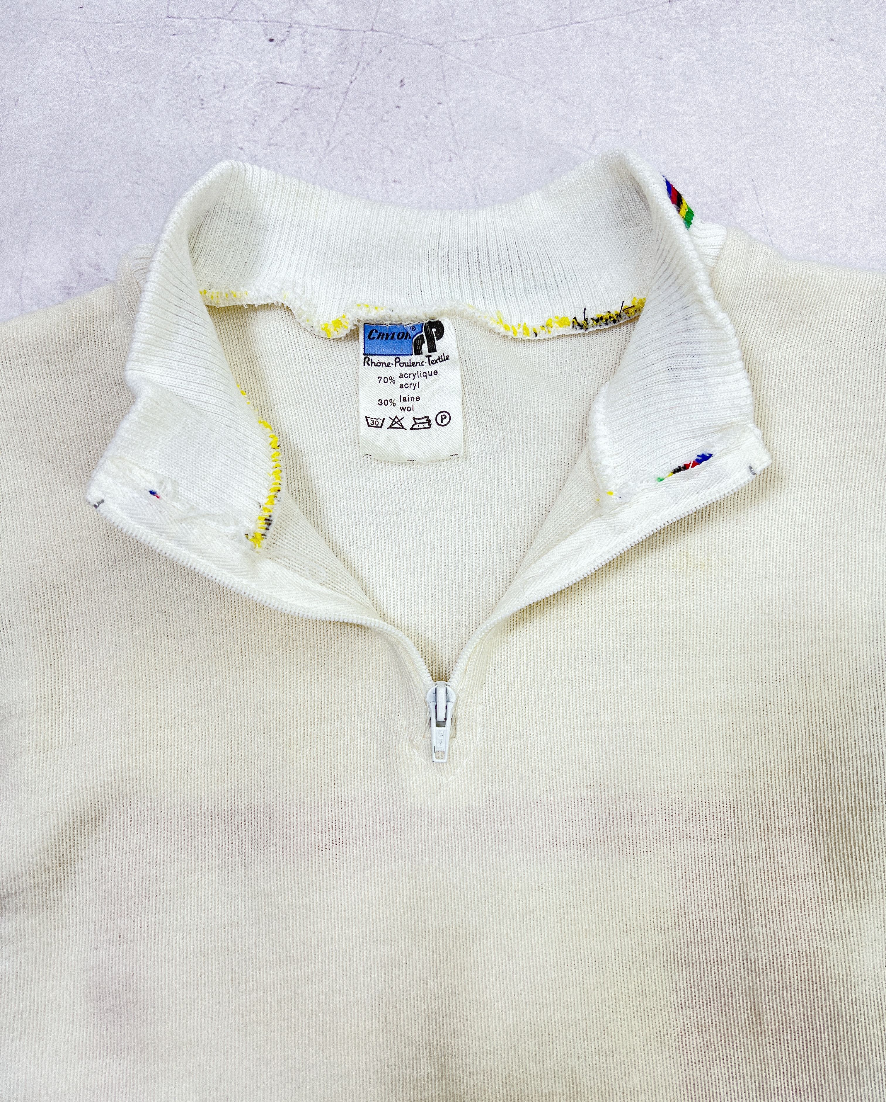 Sports Specialties × Vintage 70s Schelling Wellpappen Cycling Jersey by Cryloa Size US S / EU 44-46 / 1 - 6 Thumbnail