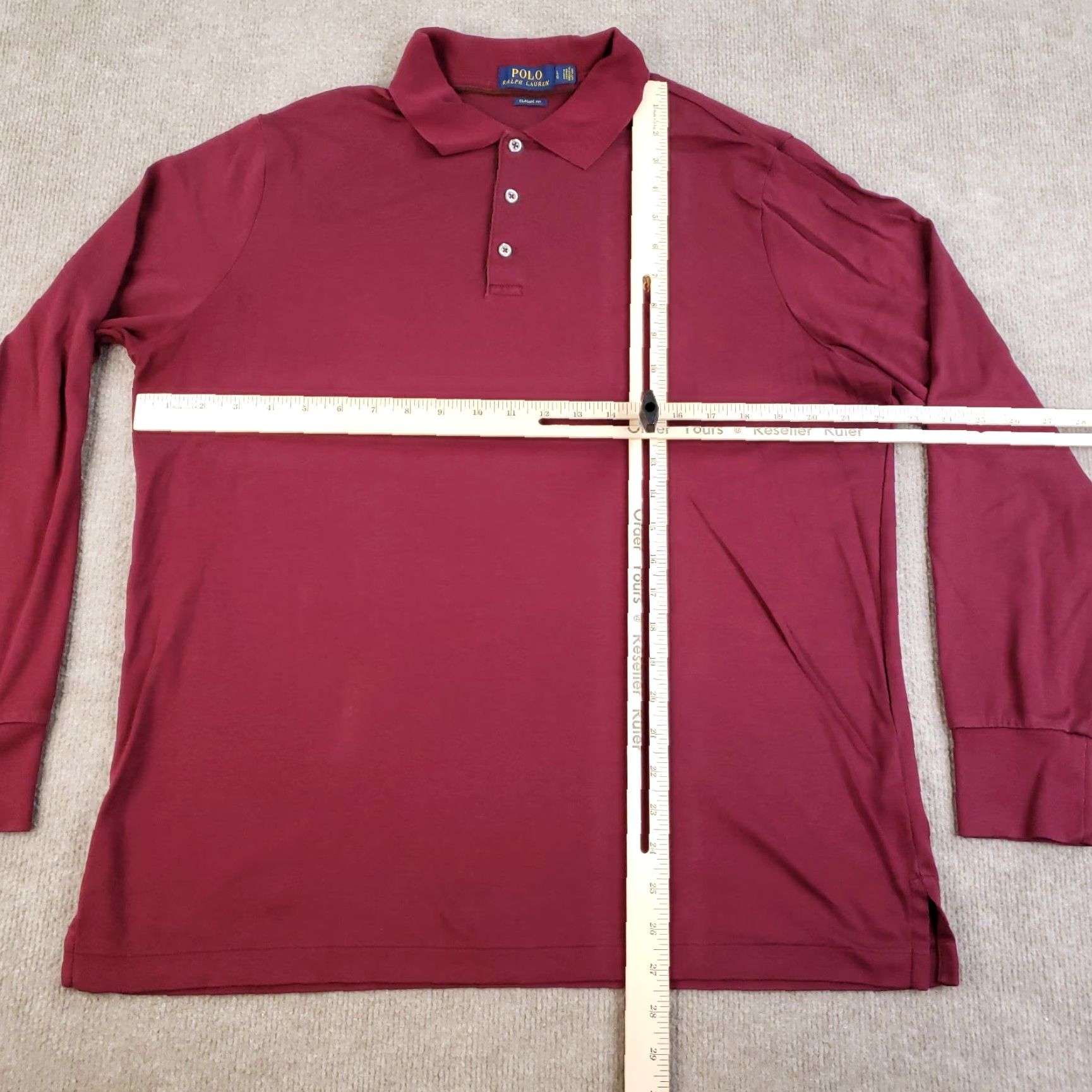 Polo Ralph Lauren VINTAGE Polo Ralph Lauren Shirt Mens L Red Long Sleeve Polo Shirt Mens Red Long Sleeve Casual Vintage Womens? Size US L / EU 52-54 / 3 - 2 Thumbnail