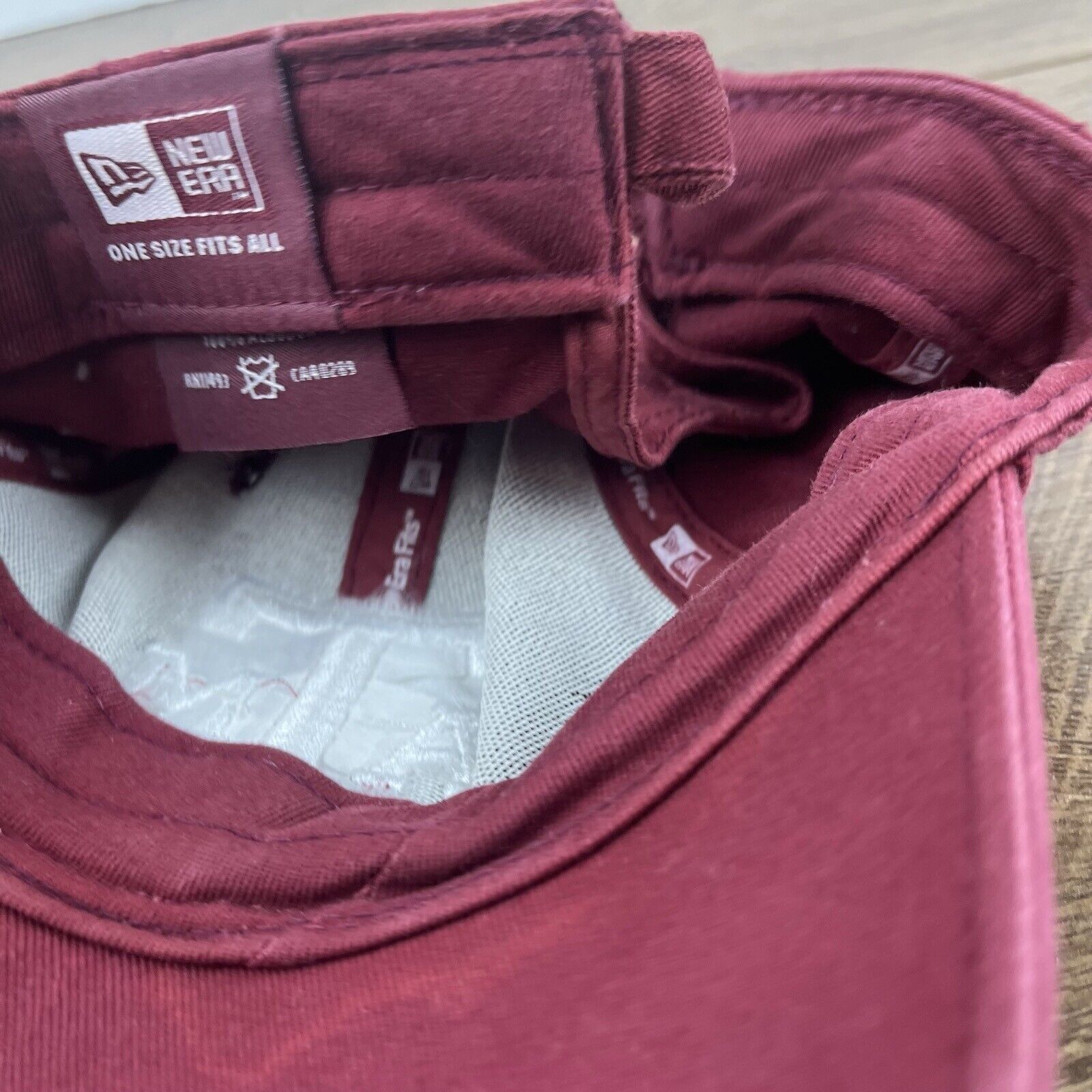 New Era Texas A&M Aggies Hat New Era Red Maroon Adjustable Hat Red H Size ONE SIZE - 14 Thumbnail