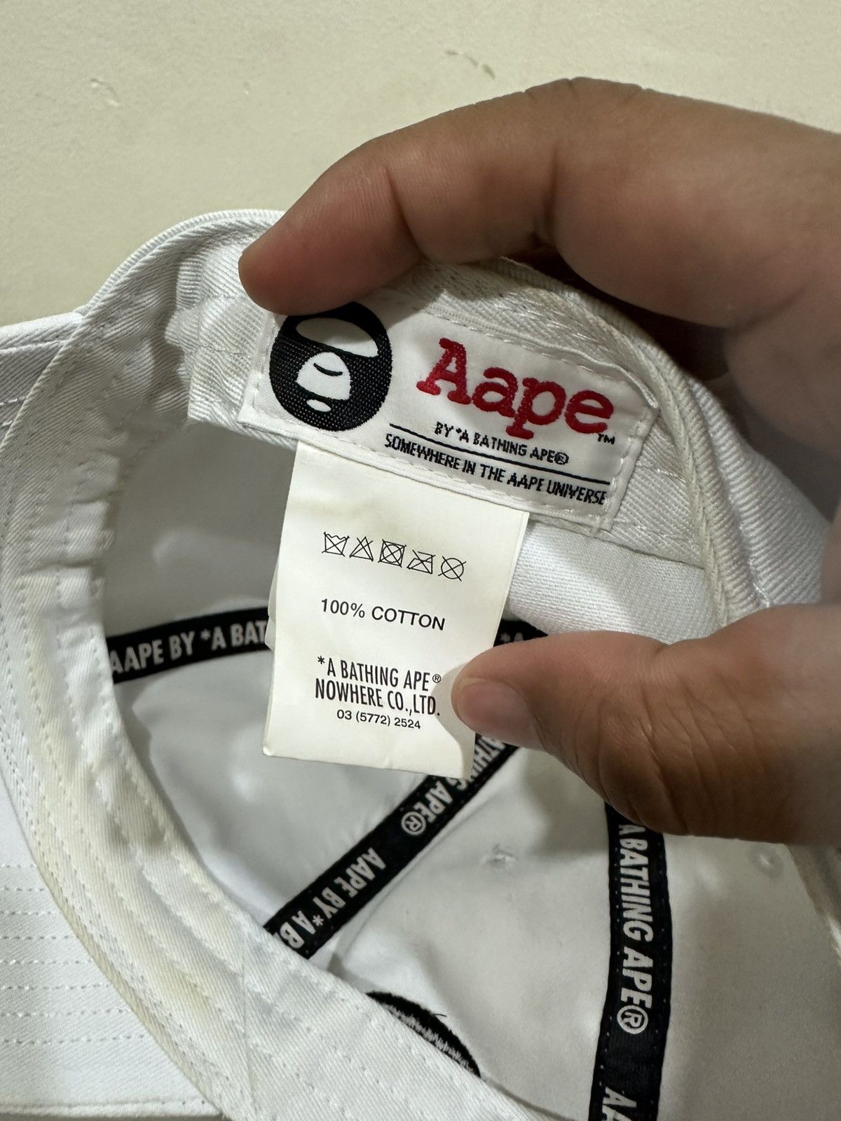 Bape Aape by A Bathing Ape Panel Cap Size ONE SIZE - 7 Thumbnail