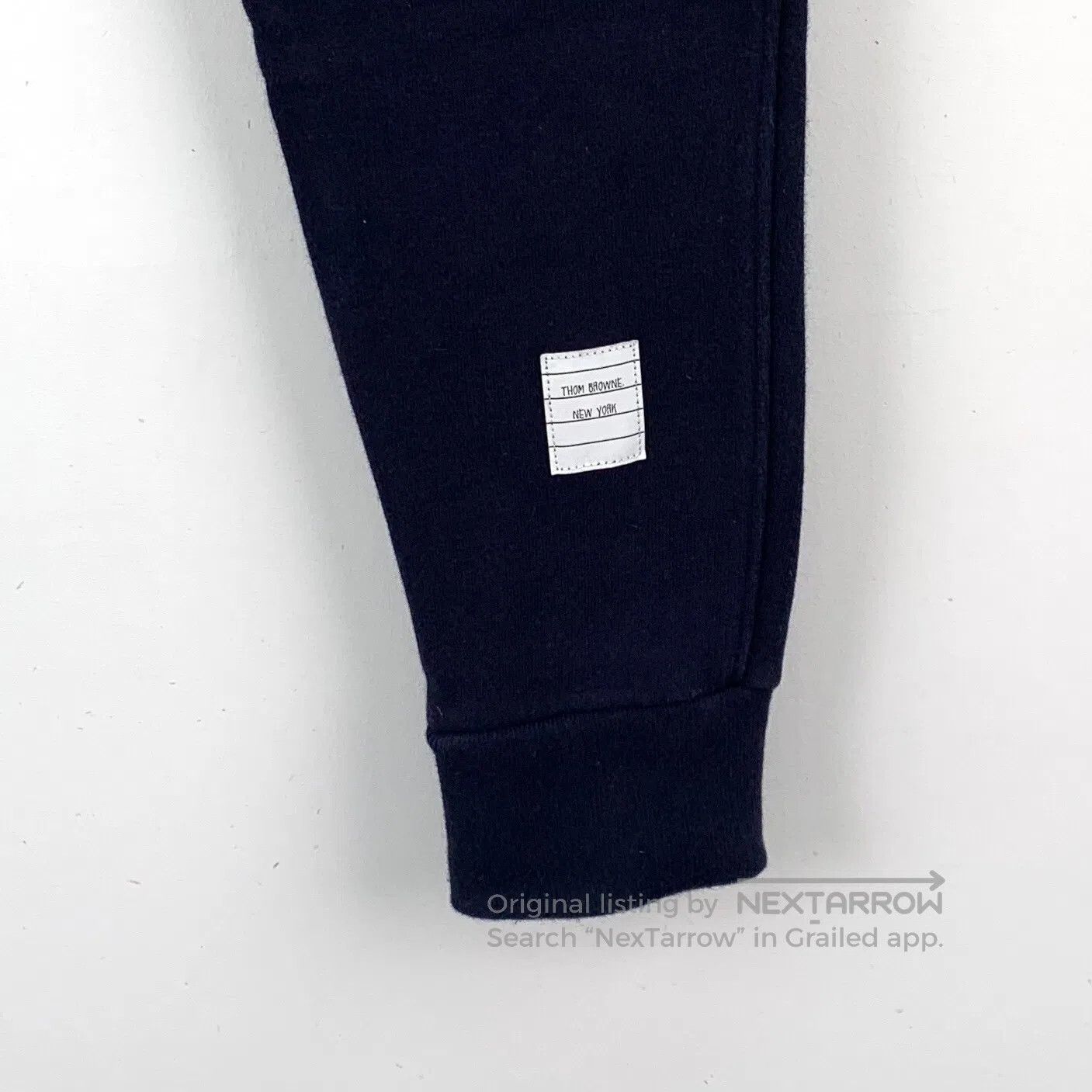 Thom Browne Thom Browne size M Blue classic four-stripe cotton drawstr Size US 38 / EU 54 - 5 Thumbnail